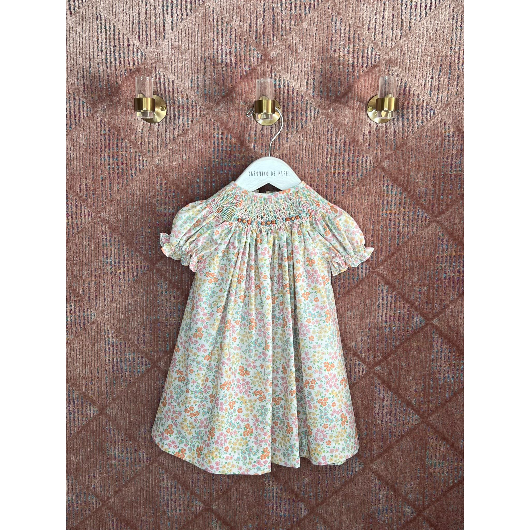 London Hand Smocked Dress