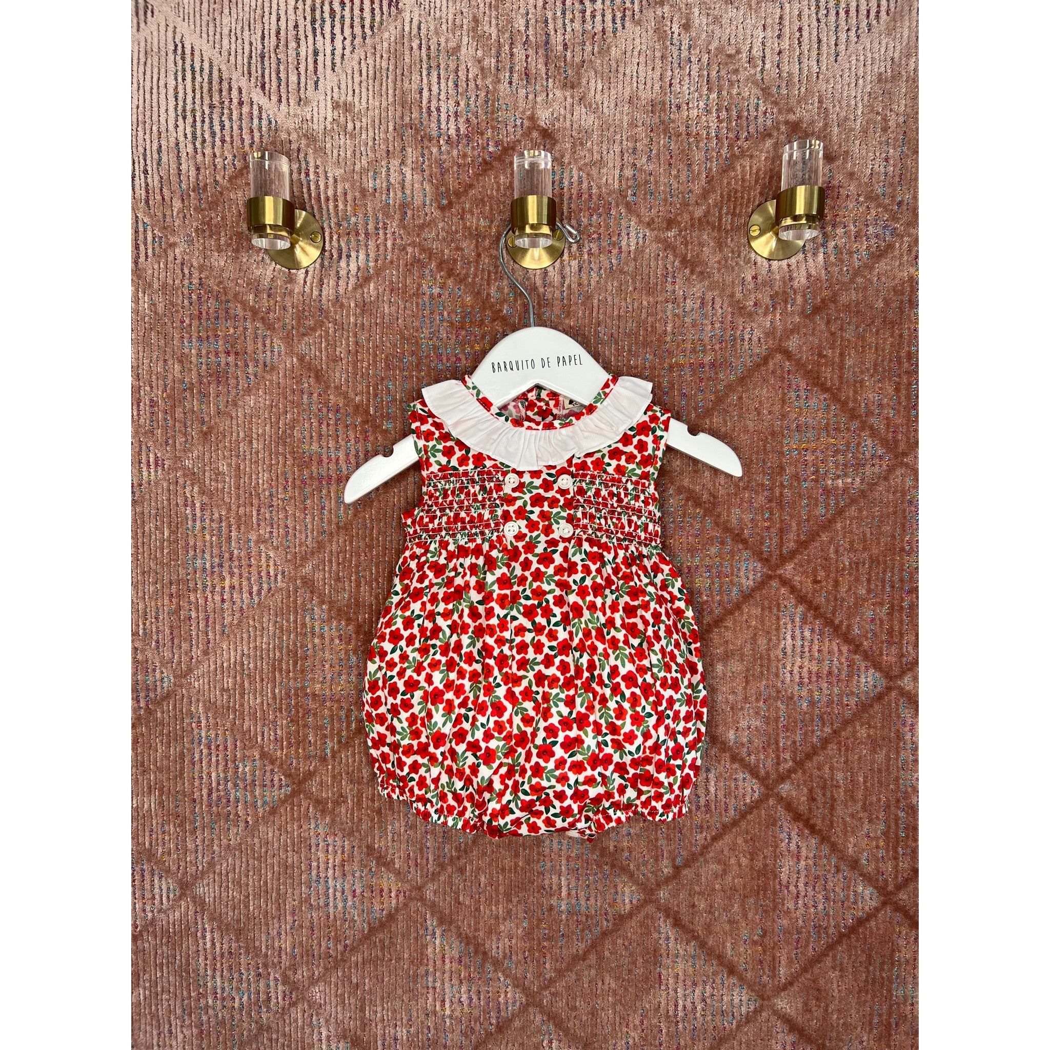 Papavero Smocked Romper