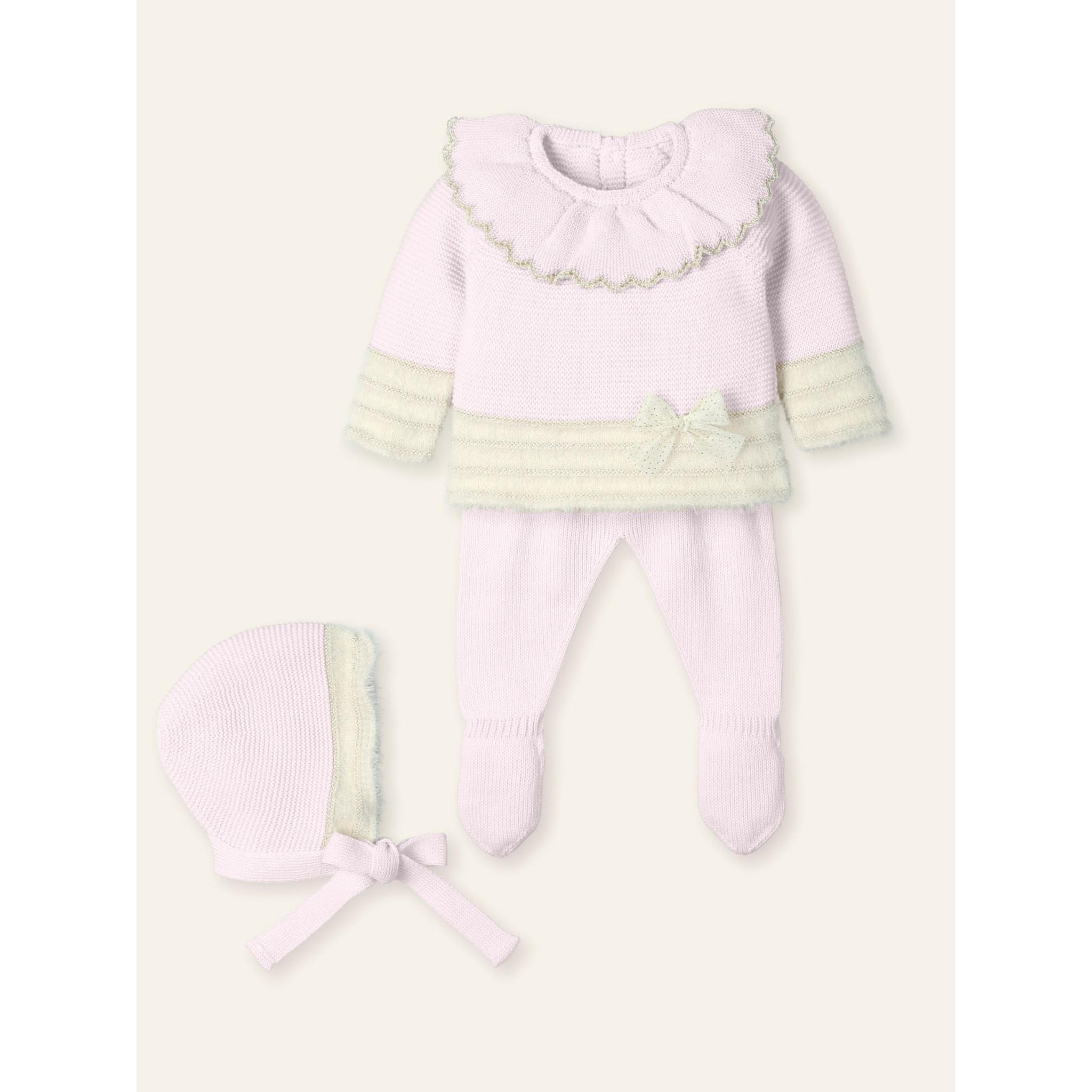 Feather Knitted Set