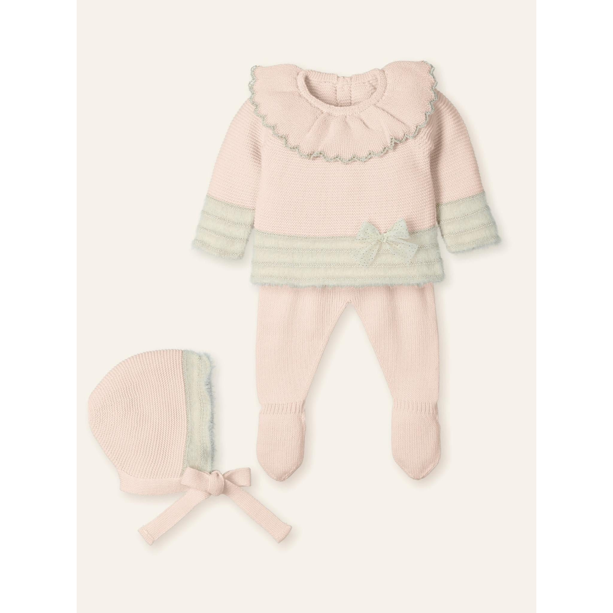 Feather Knitted Set