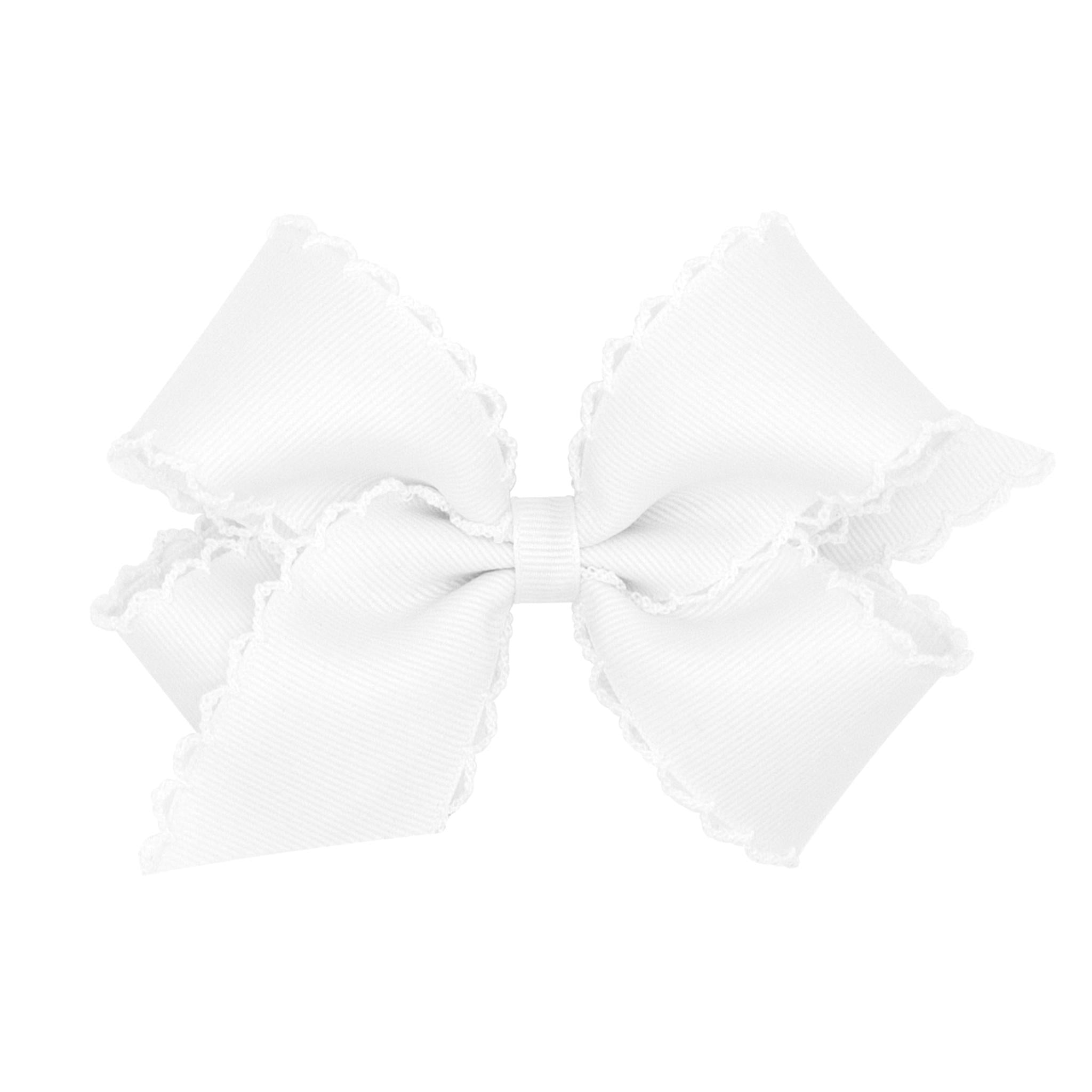 Medium Moonstitch Grosgrain Hair Bow