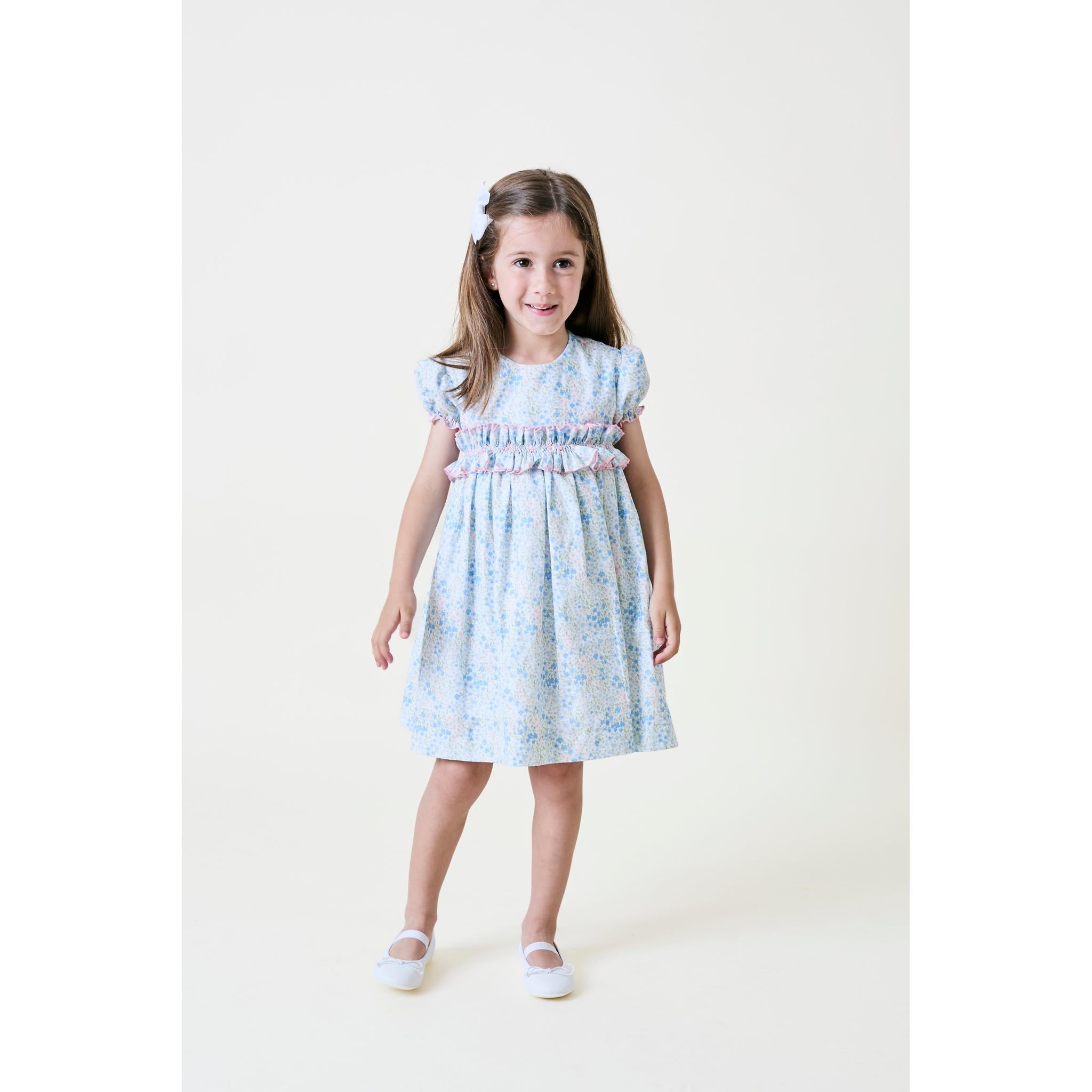 Bluebell Hand Smocked Dress