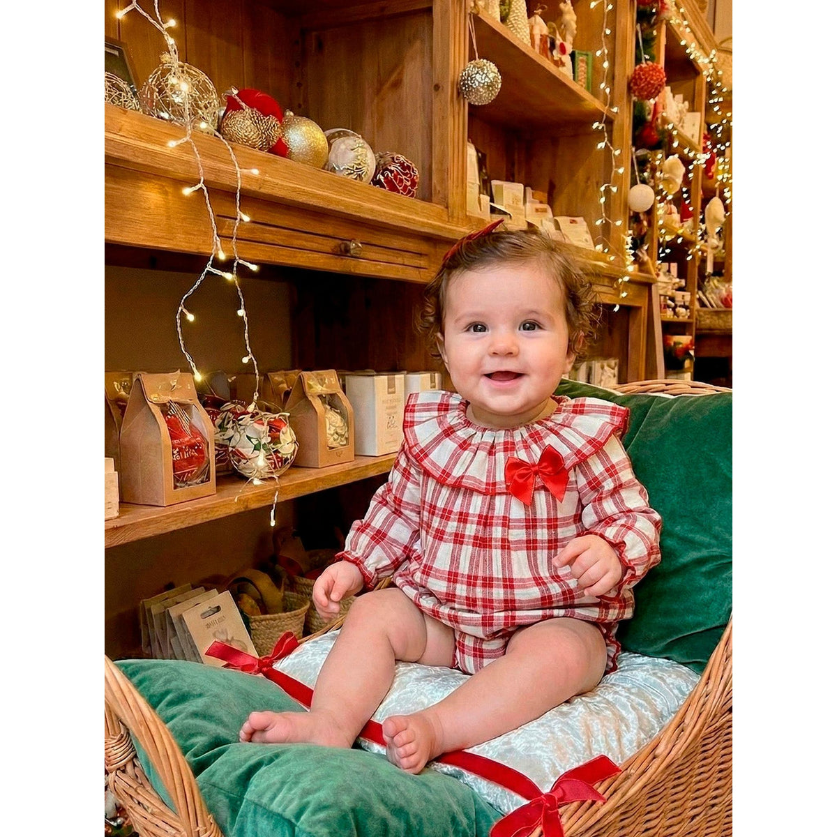 Tartan Bloomer Set