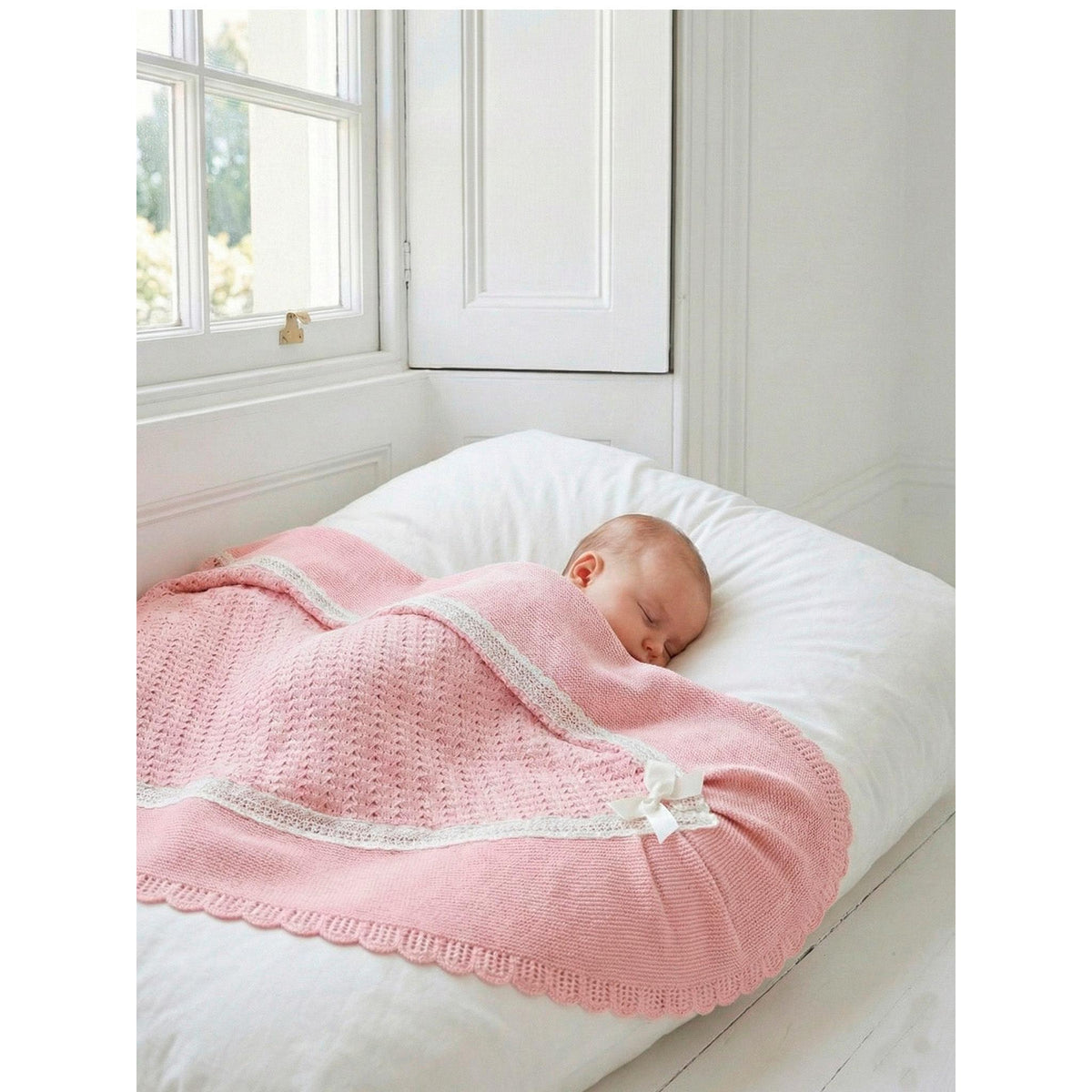 Bolillo Knitted Blanket