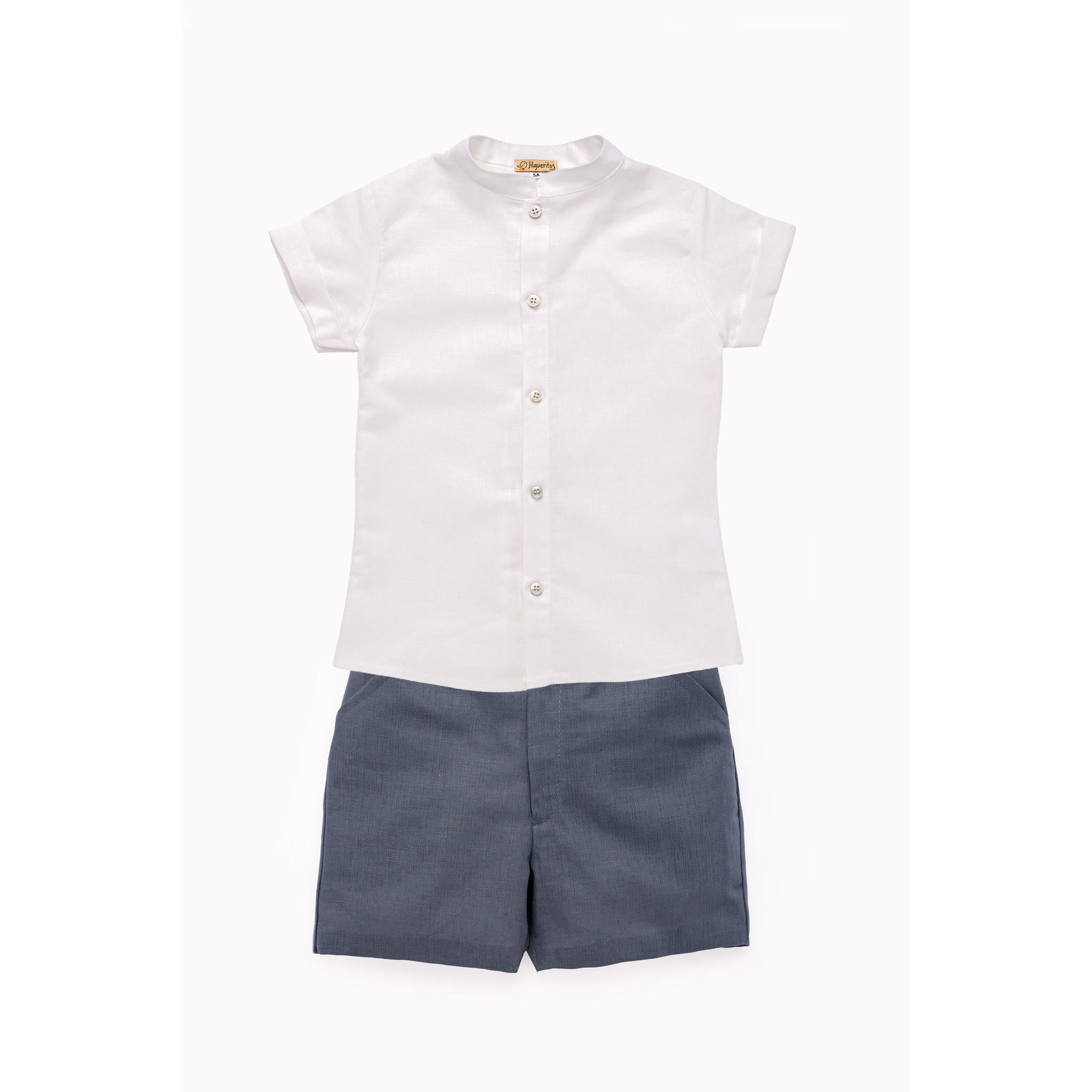 Alma Linen Short Set