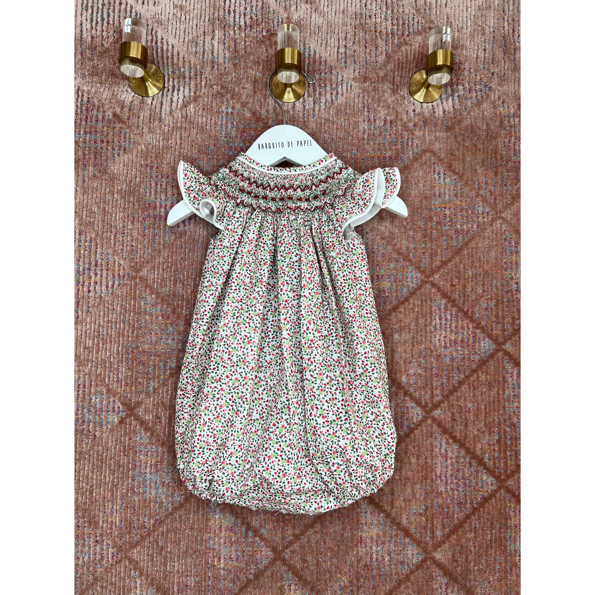 Florencia Smocked Romper