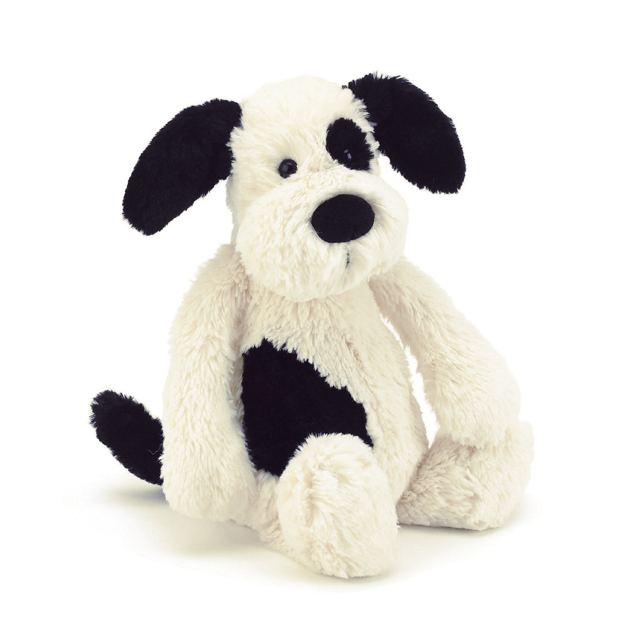 Bashful Black & Cream Puppy - Large