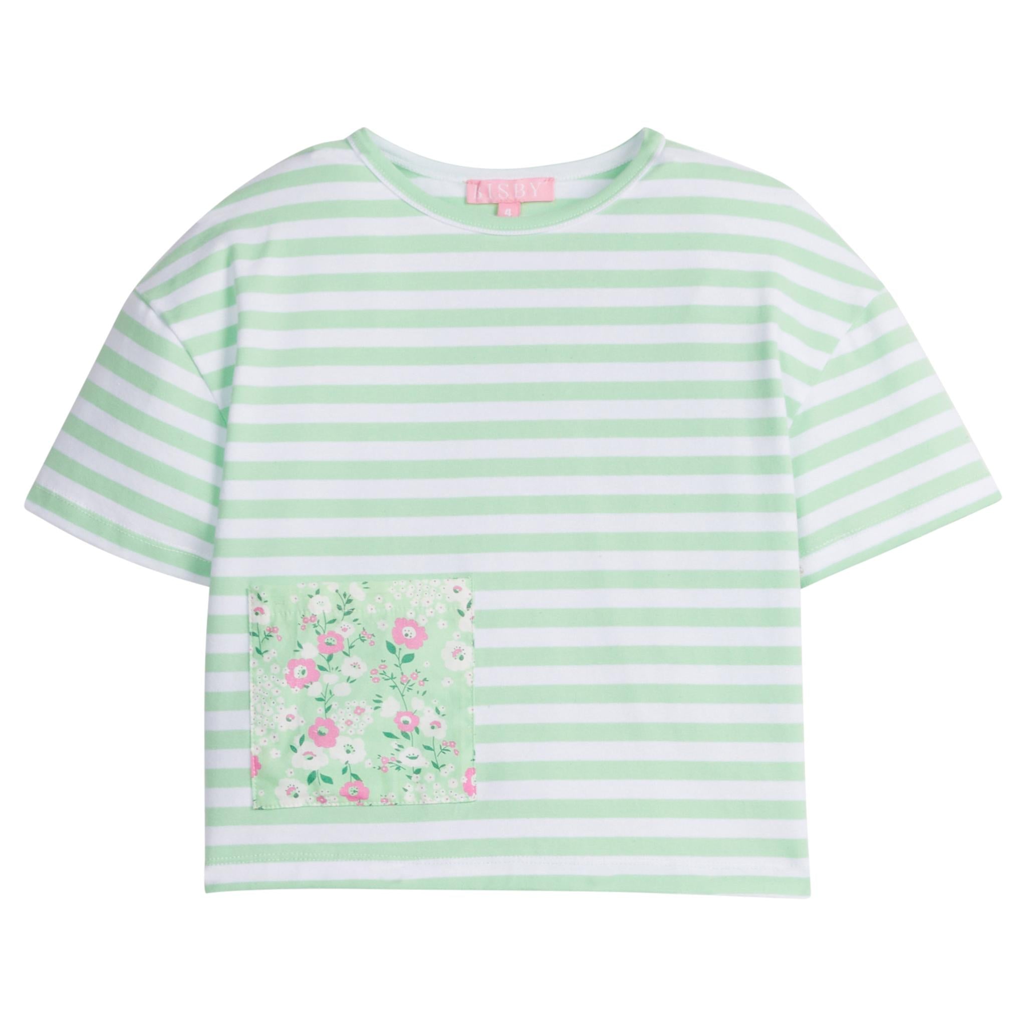 Boxy Tee Short Set - Green
