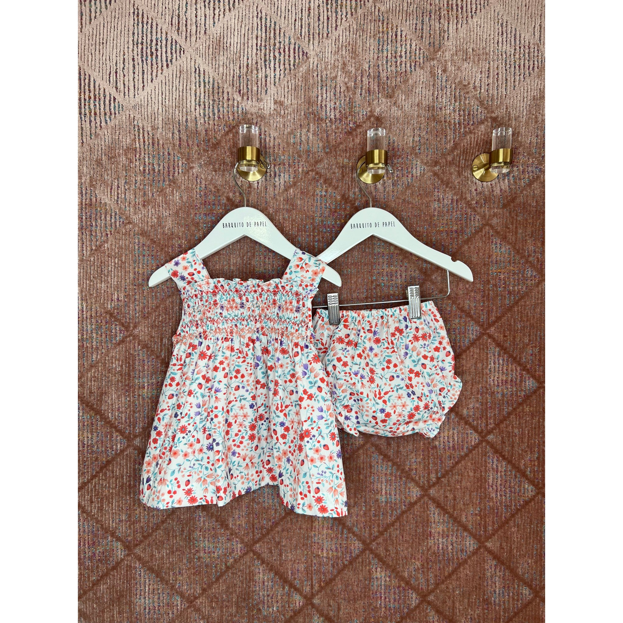 Irene Smocked Bloomer Dress