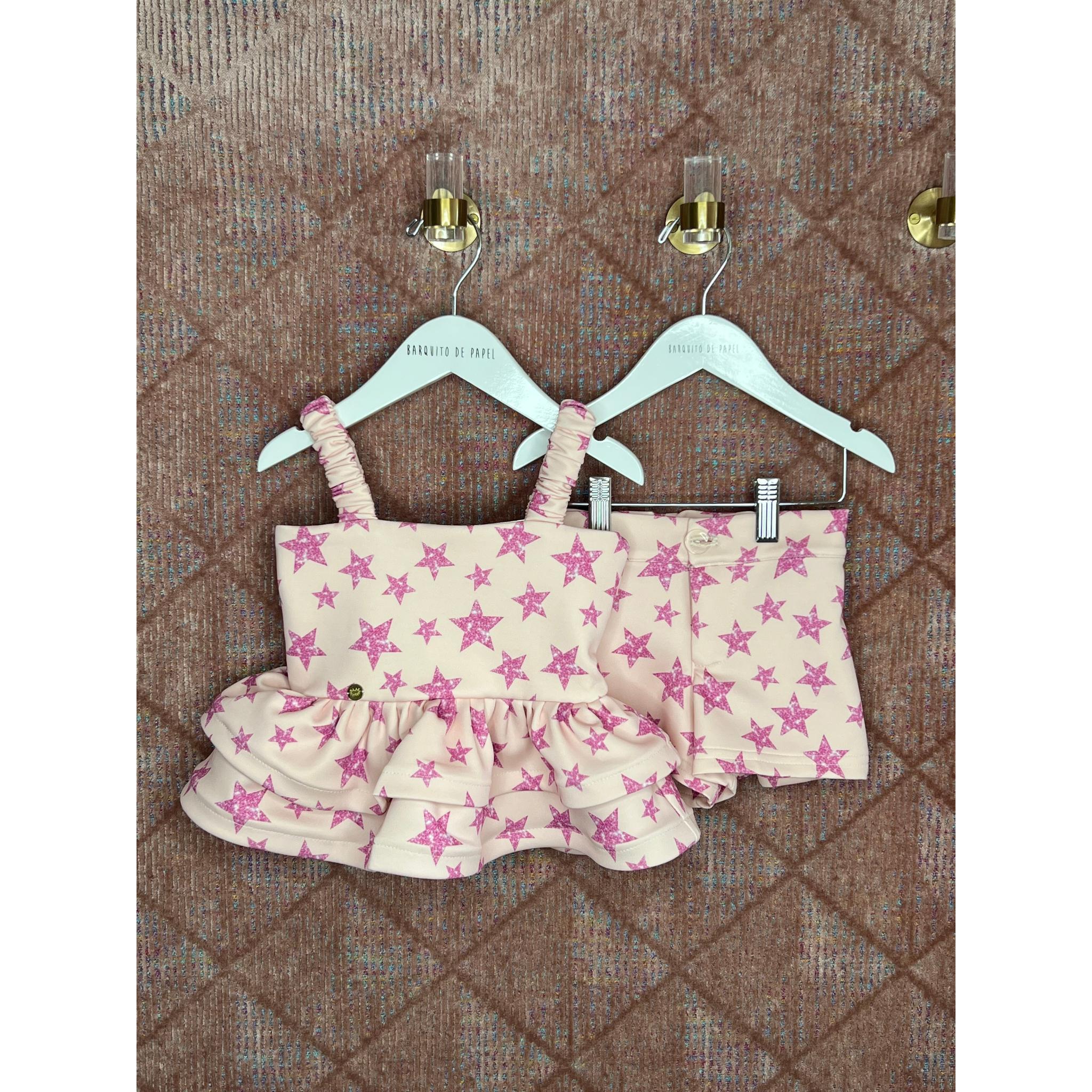 Maria Jose Short Set -Stars