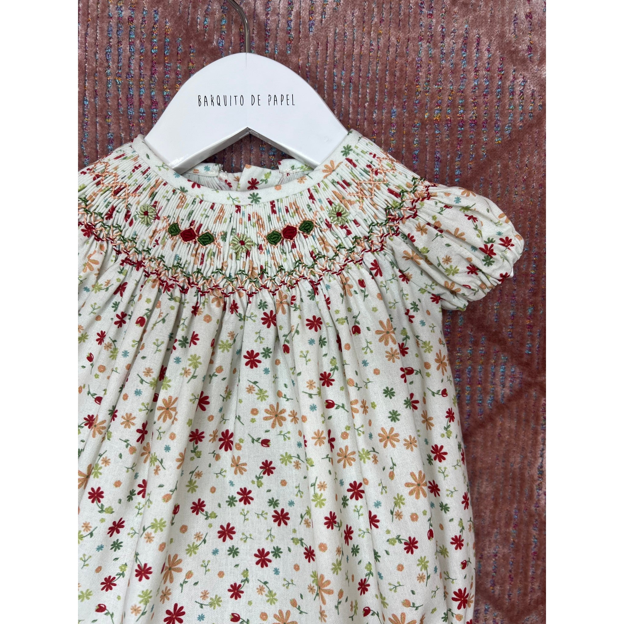 Tosta Hand Smocked Romper