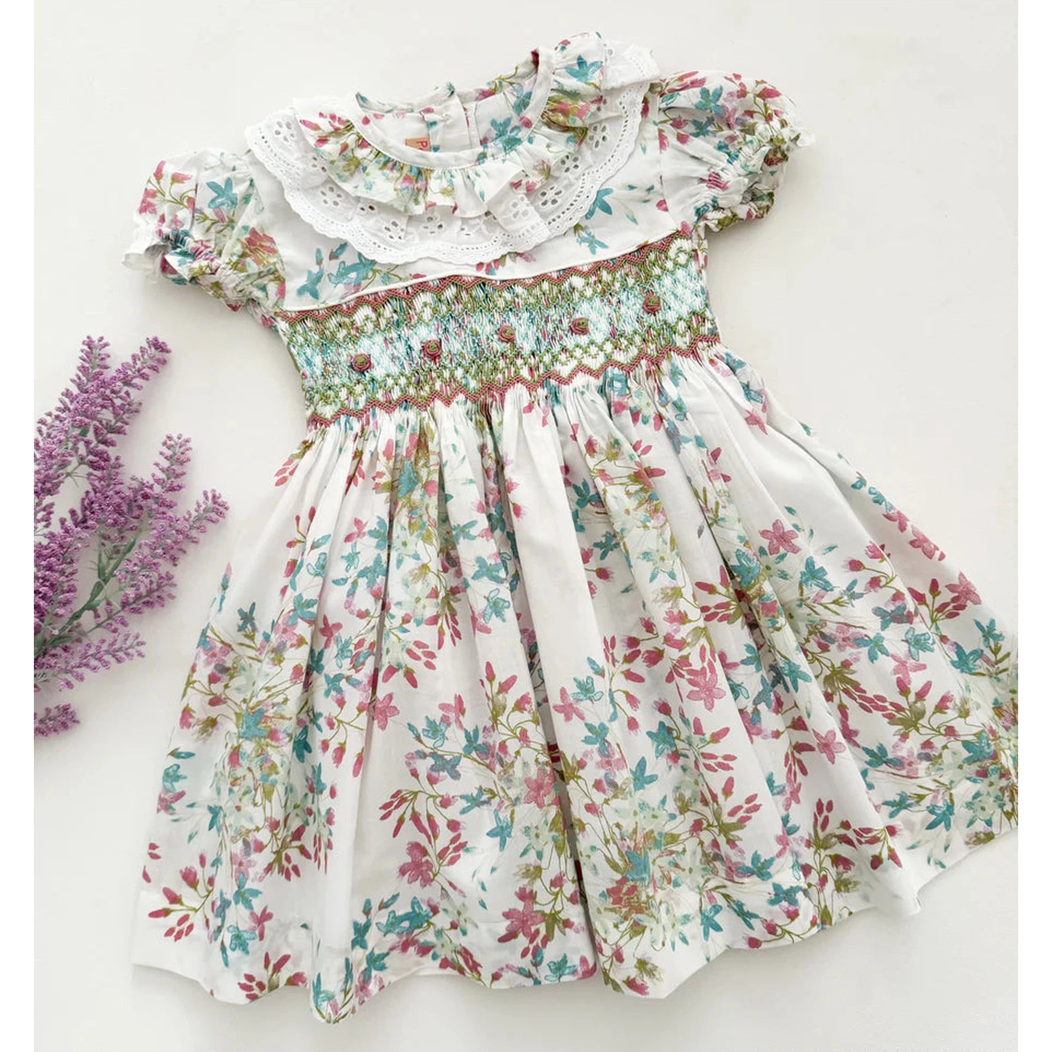 Alia Smocked Dress