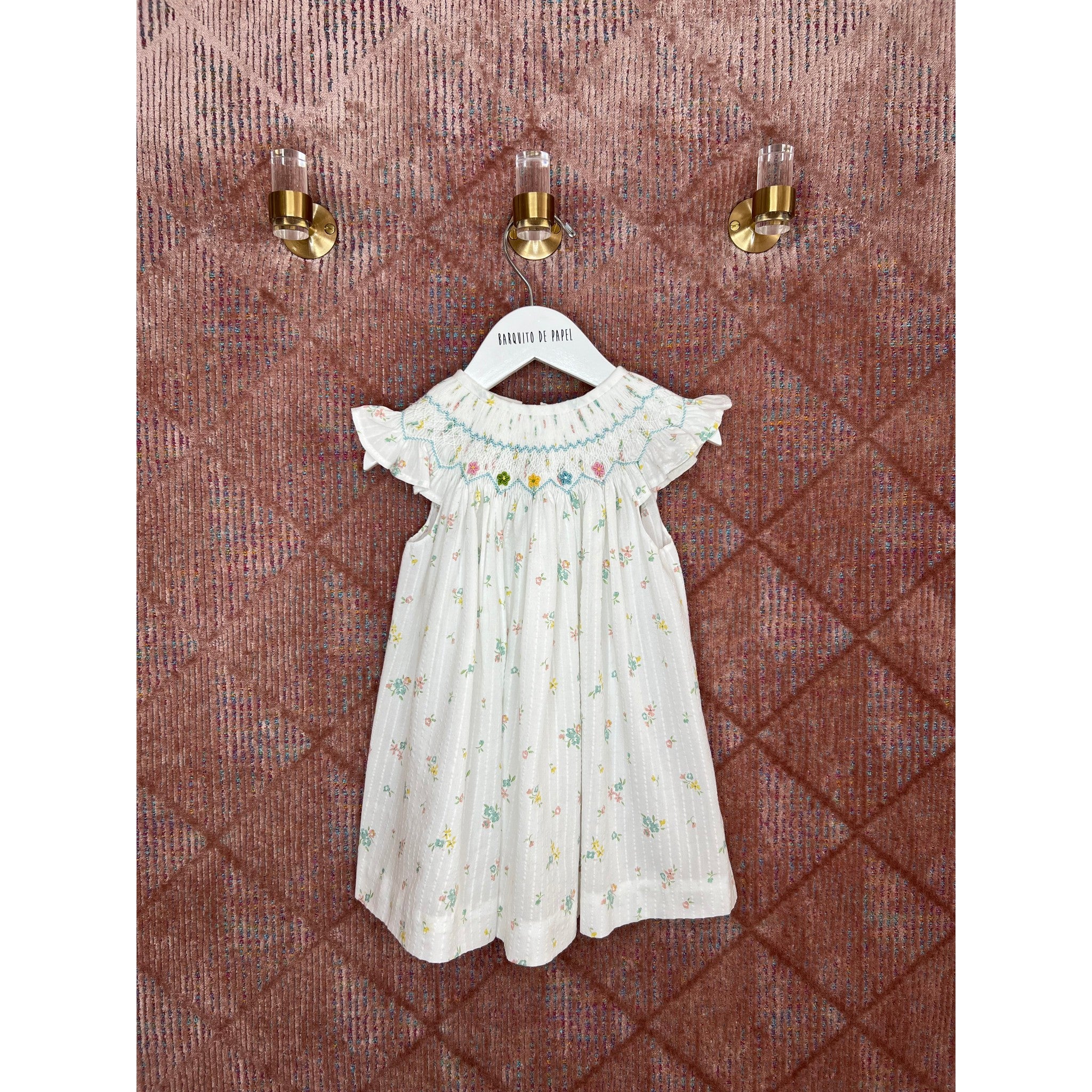 Pastel Smocked Dress