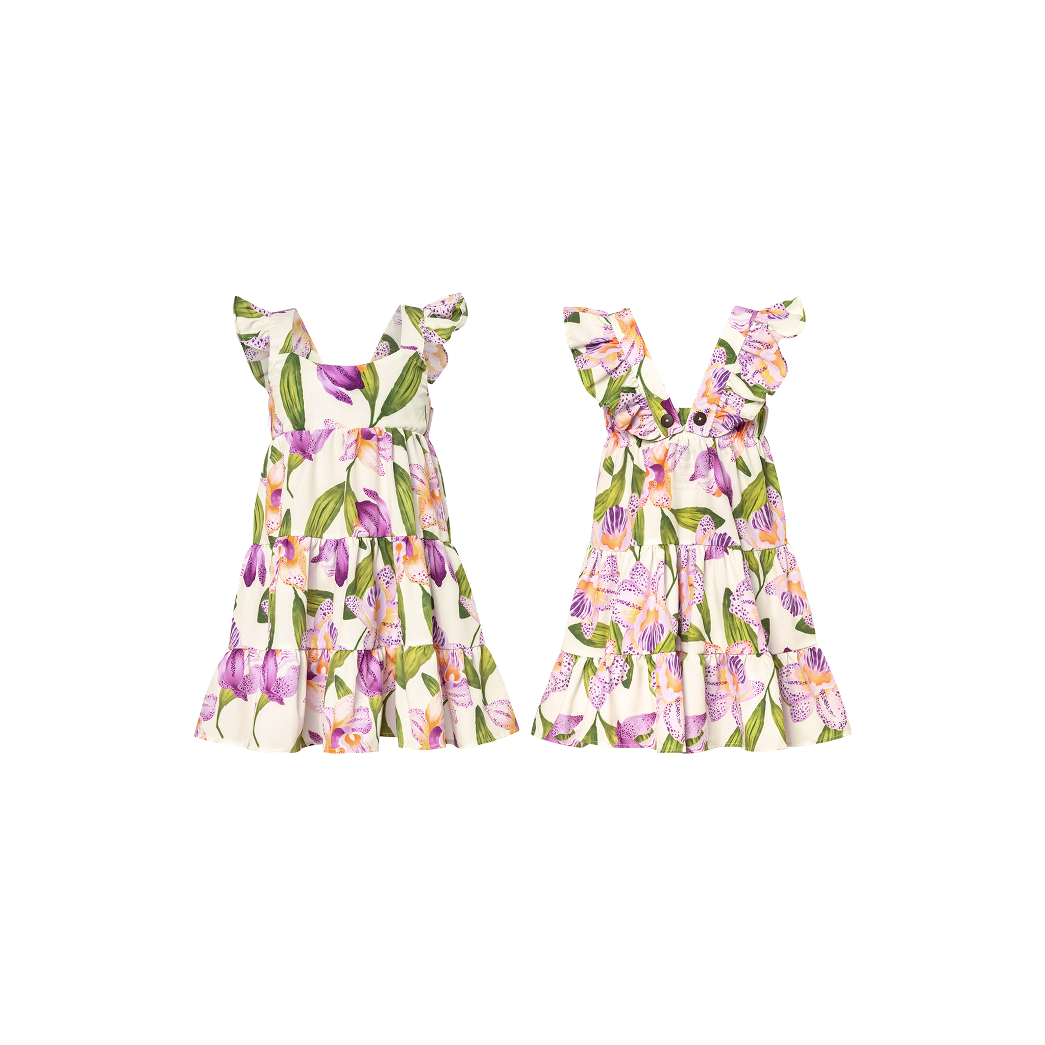 CORISSIA DRESS - ORQUIDEA CRUDO