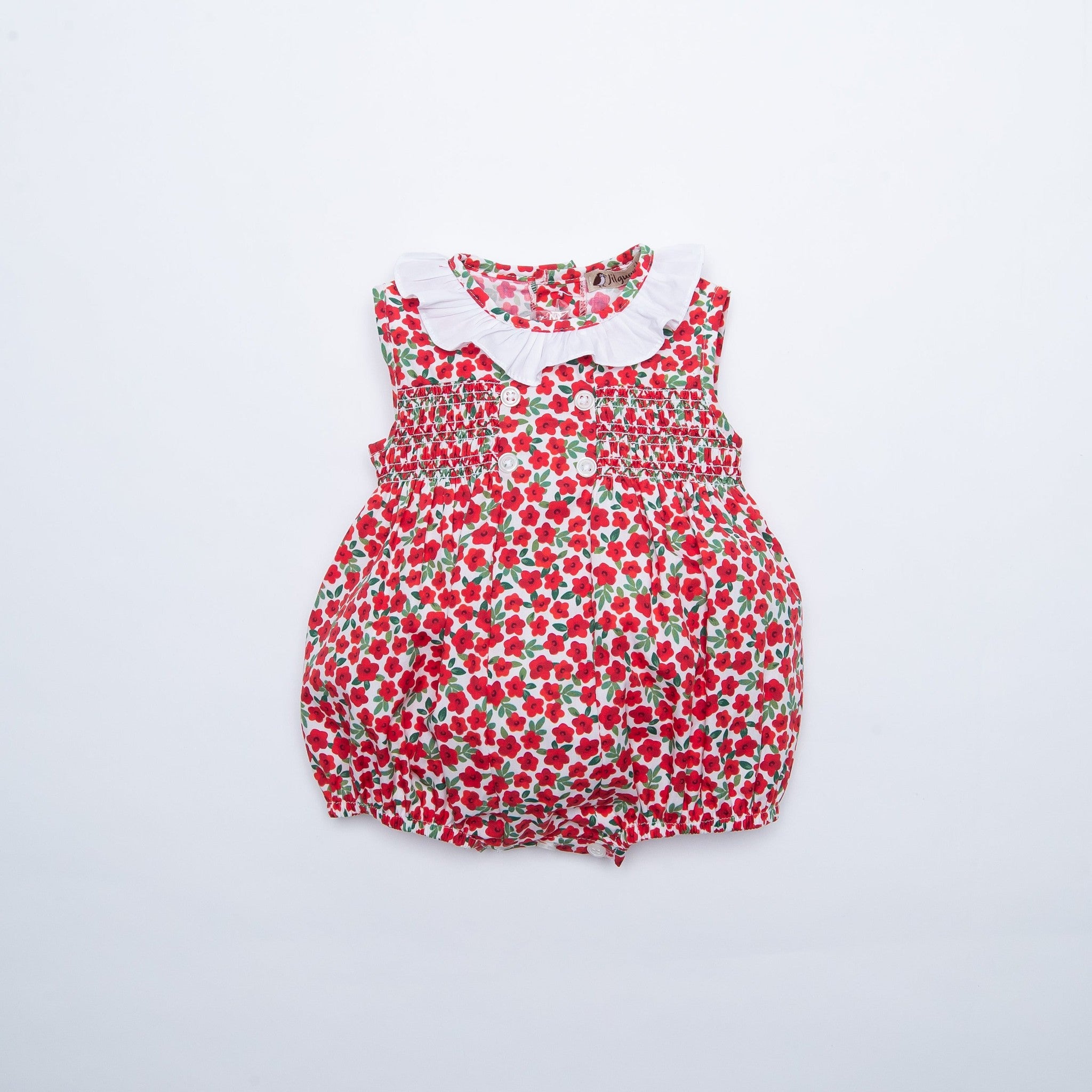 Papavero Smocked Romper