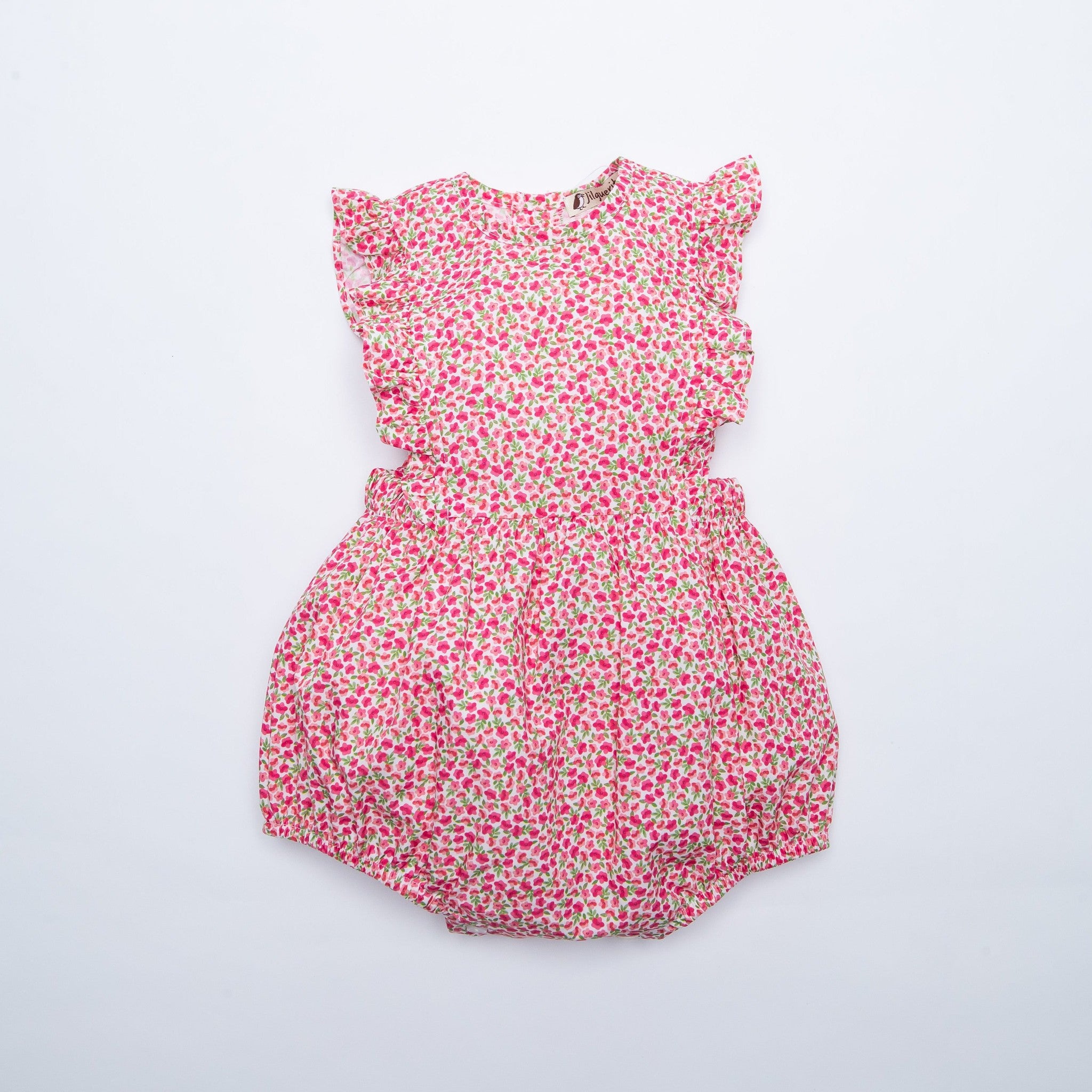 Mini Flor Scallop Romper