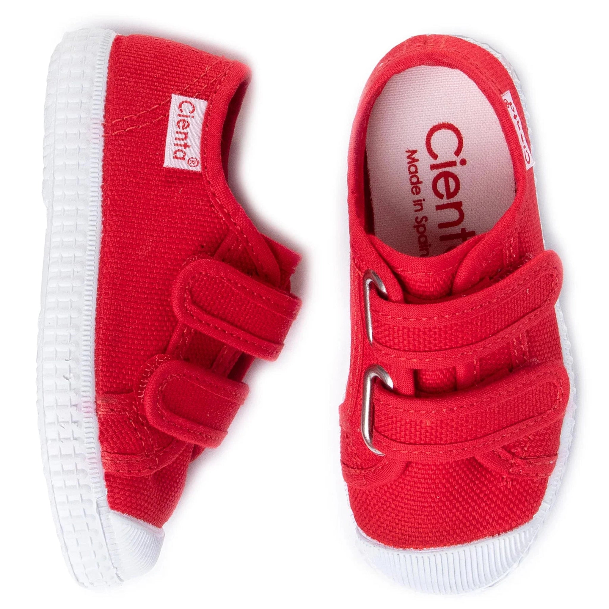 Double Velcro Sneakers - Rojo