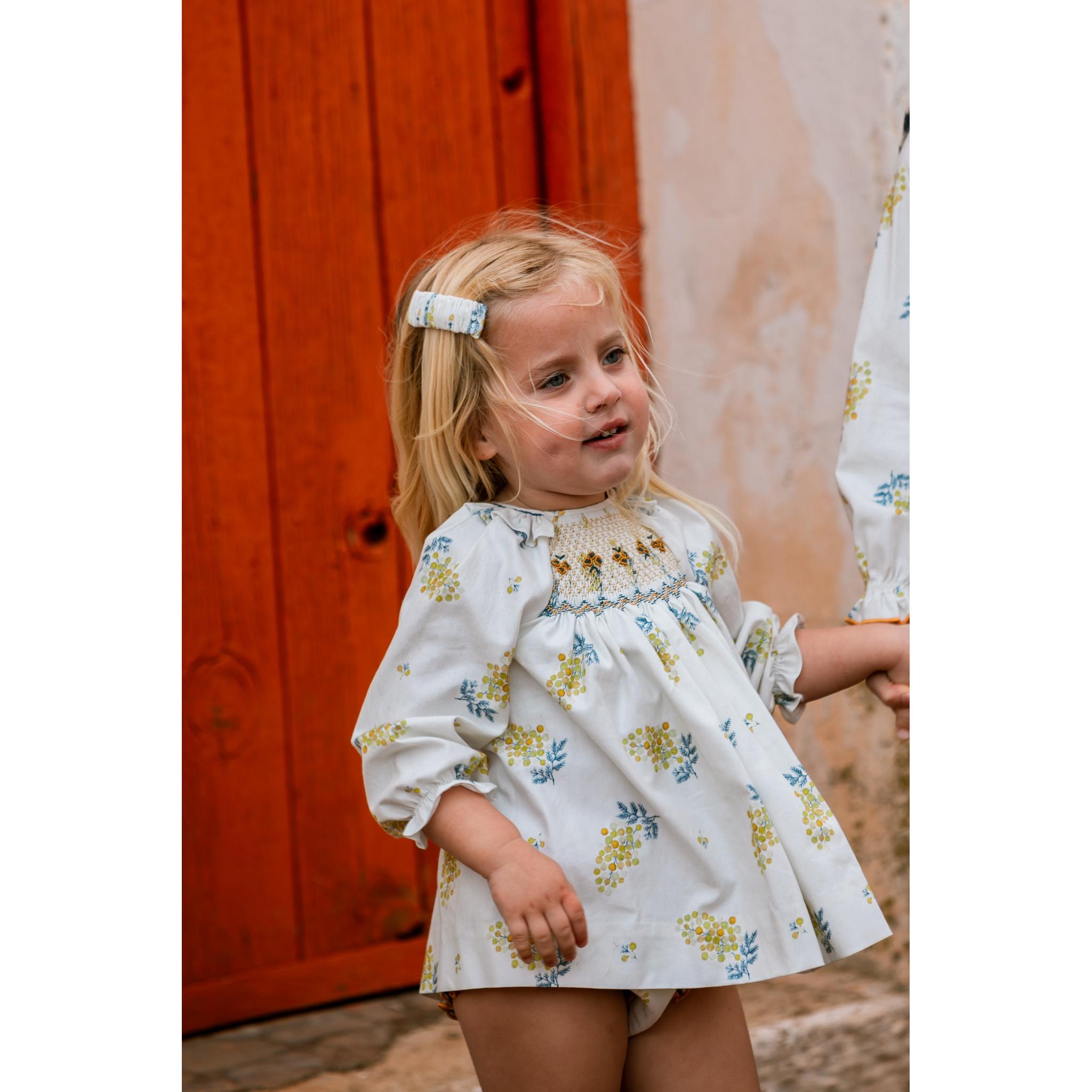Vestido Braga Smock Mimosa