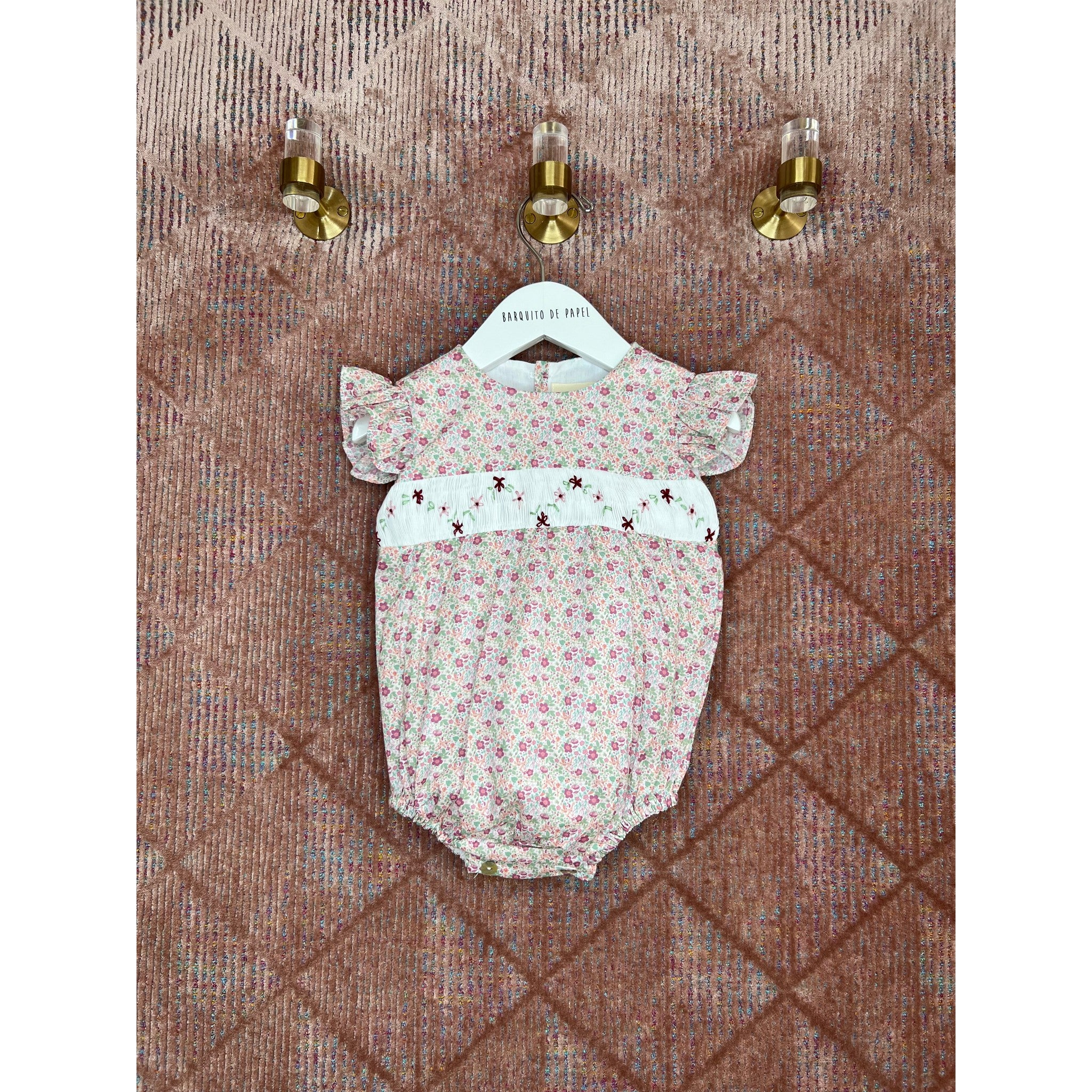 Rosalia Smocked Romper