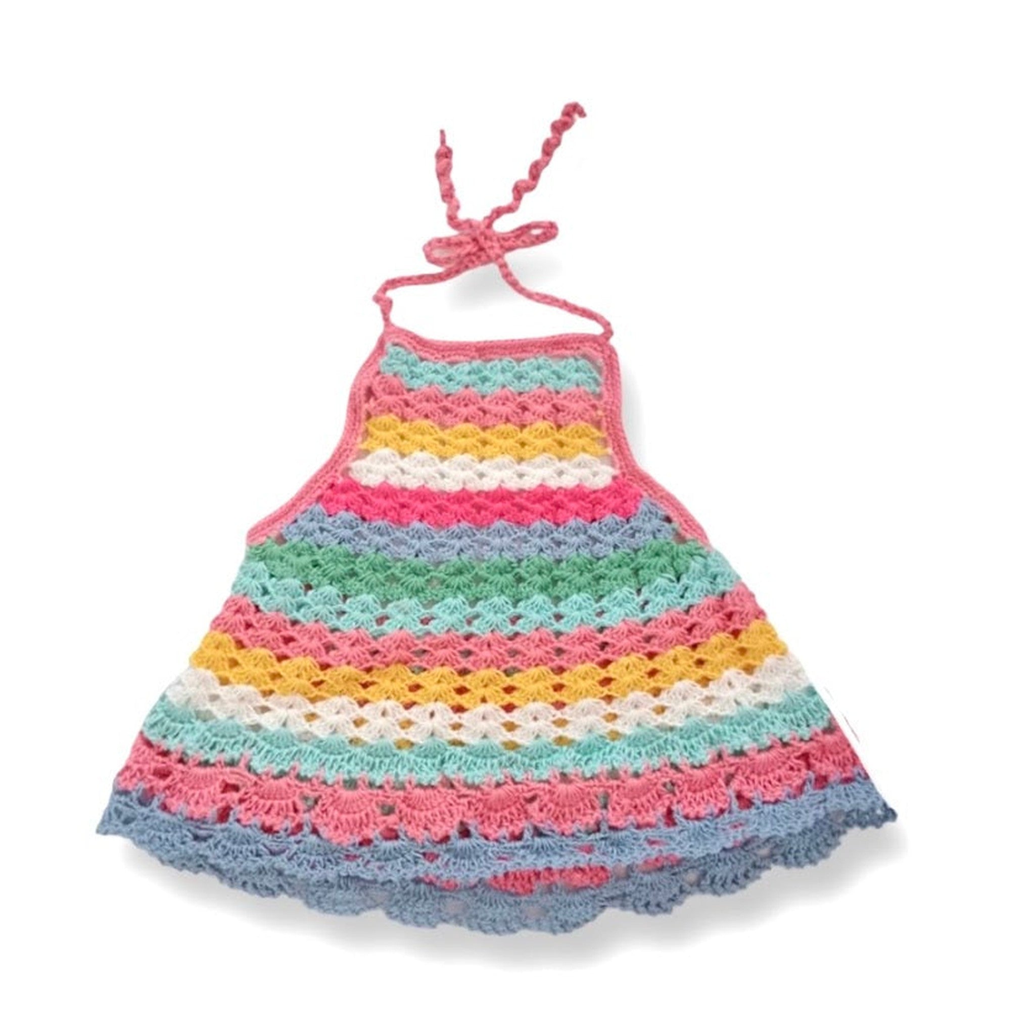 Multi Stripe Crochet Set