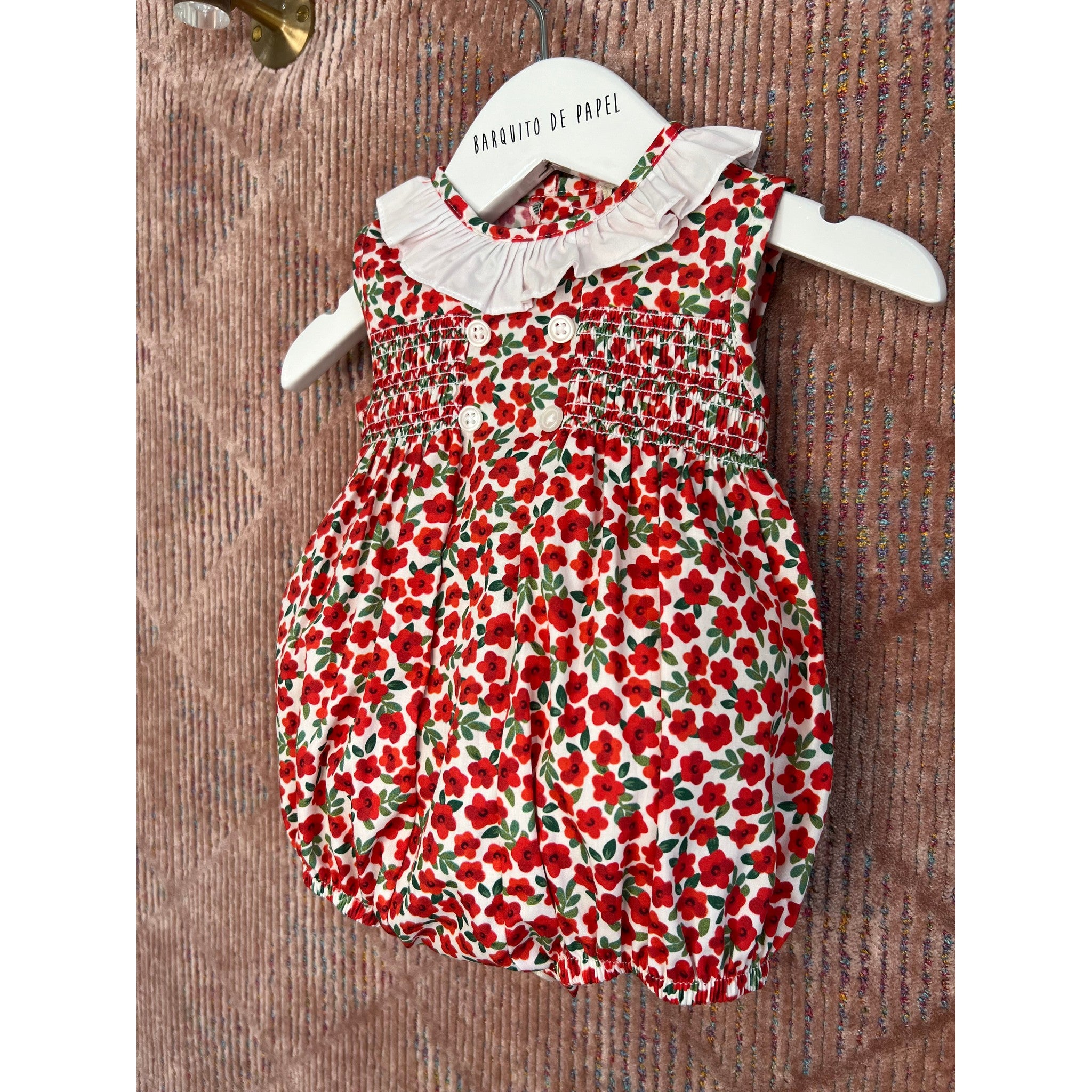 Papavero Smocked Romper