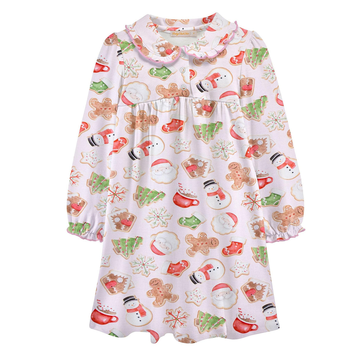 Santa Treats Pima Nightgown