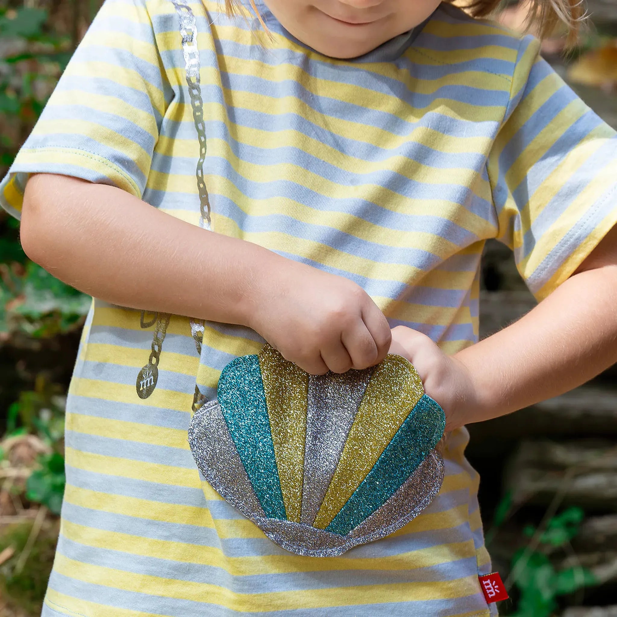 Fidget S/s Tee + Short Set Shell