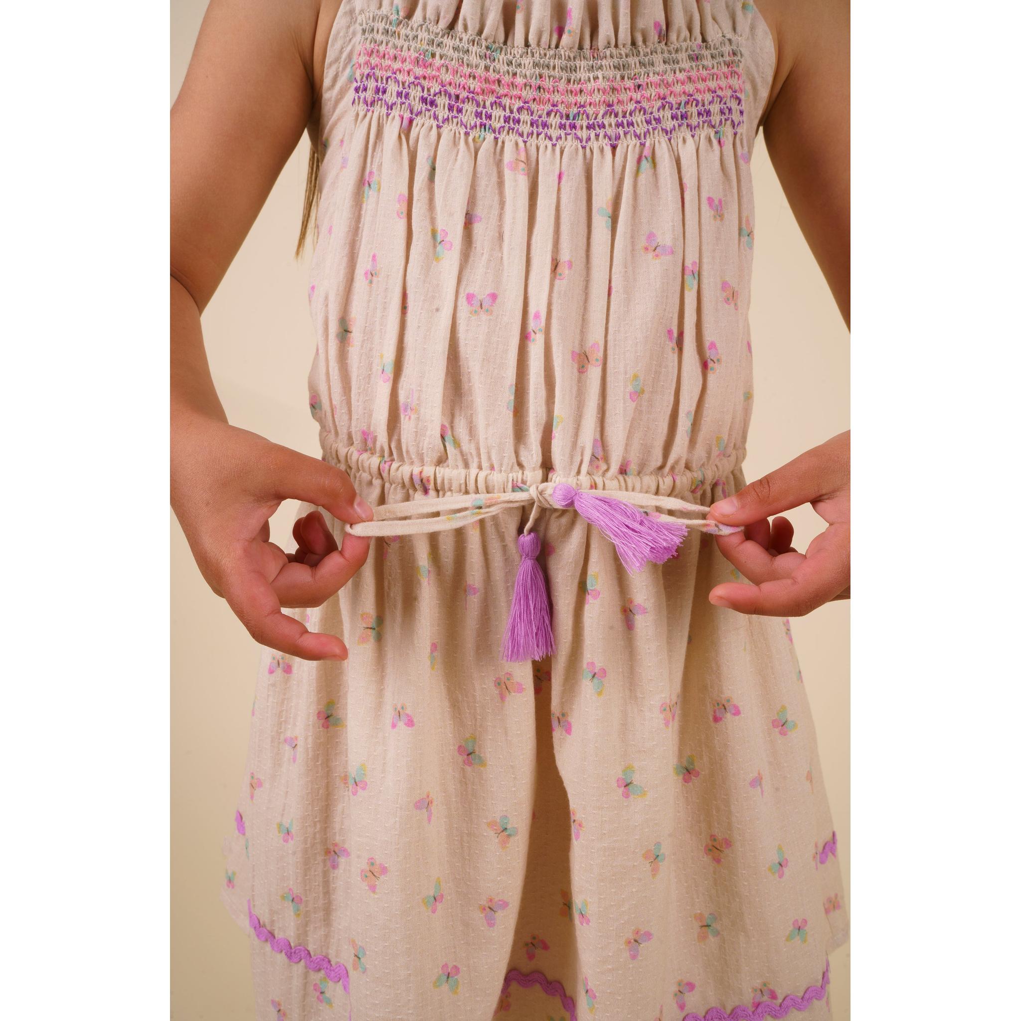 Alisson Dress - BUTTERFLIES PRINT