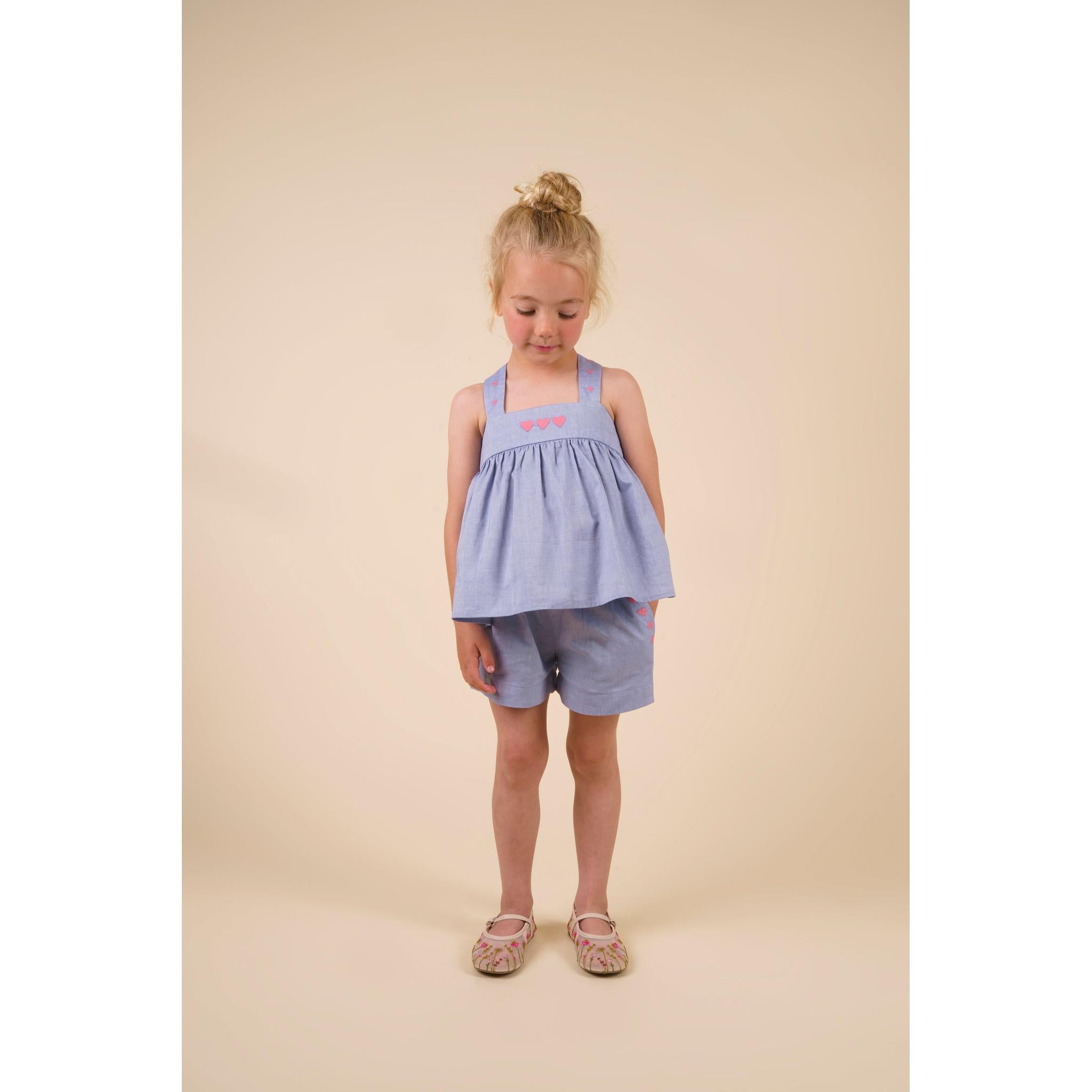 Romy Short Set - SUMMER SKY
