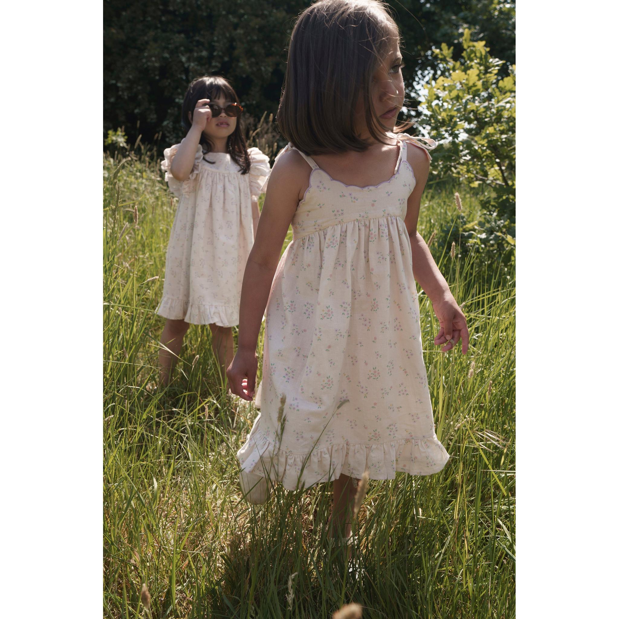 Alena dress - PAINTED BOUQUET