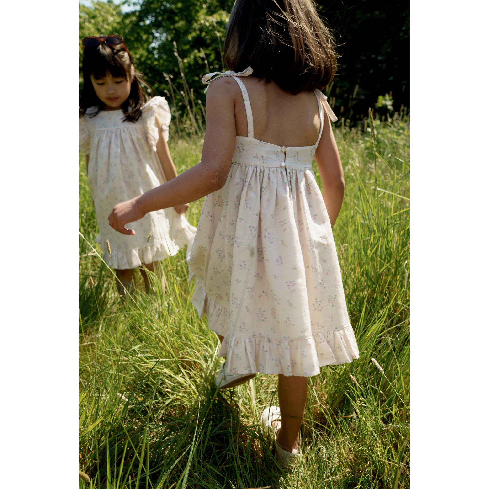 Alena dress - PAINTED BOUQUET