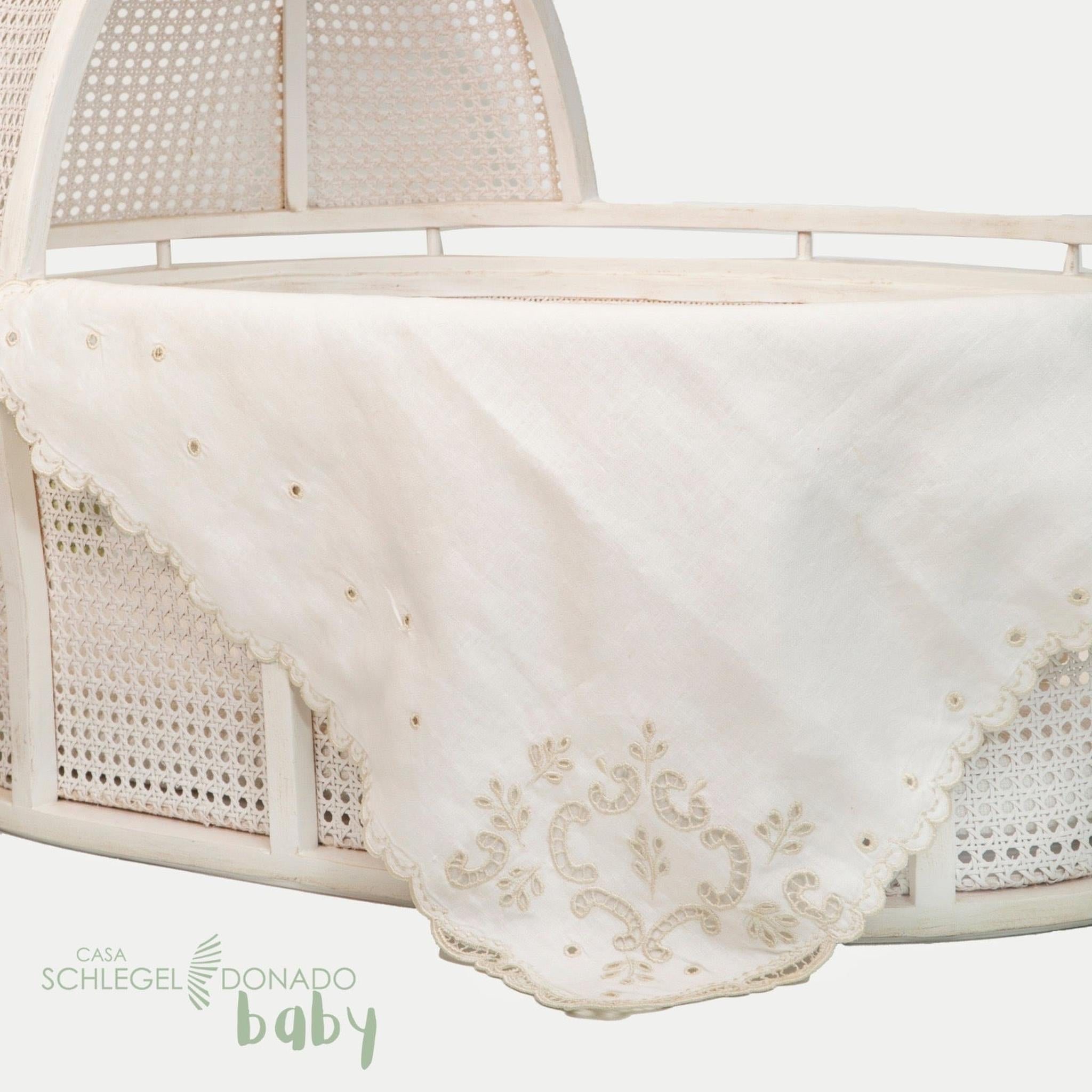 Heirloom Richelieu Cotton Toquilla and Pillow