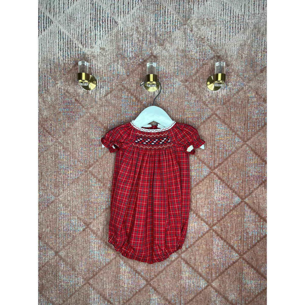 Freddy smocked romper