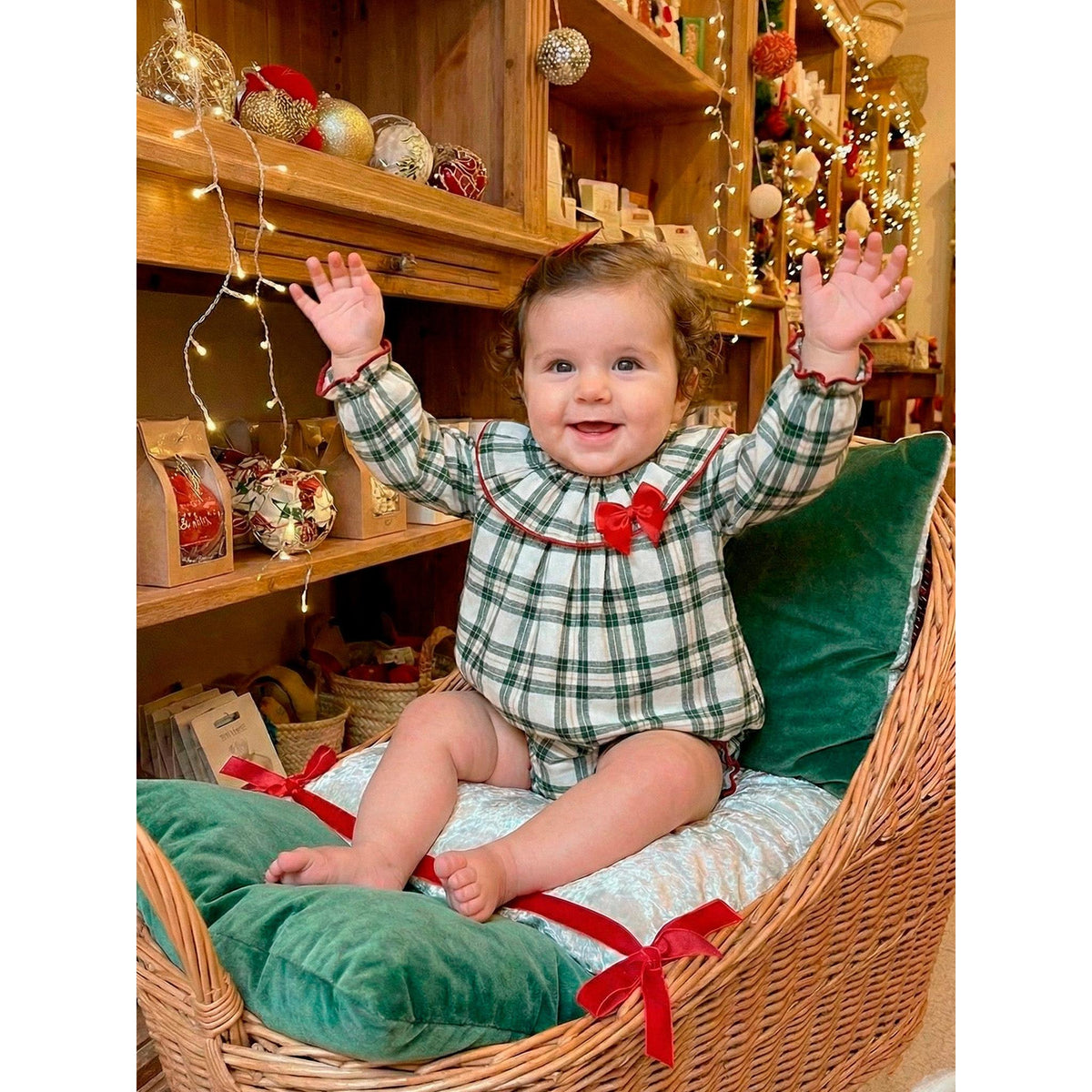 Tartan Bloomer Set