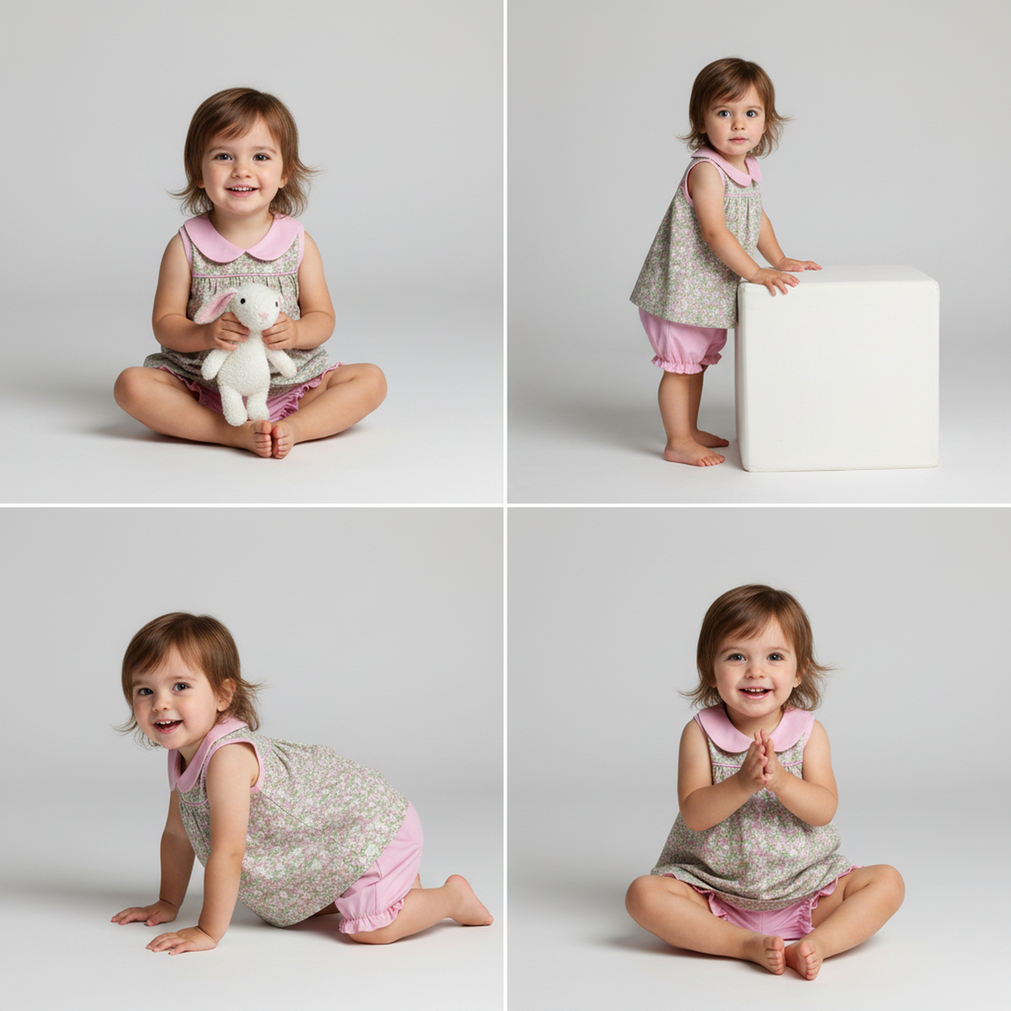 Eve Floral Bloomer Set