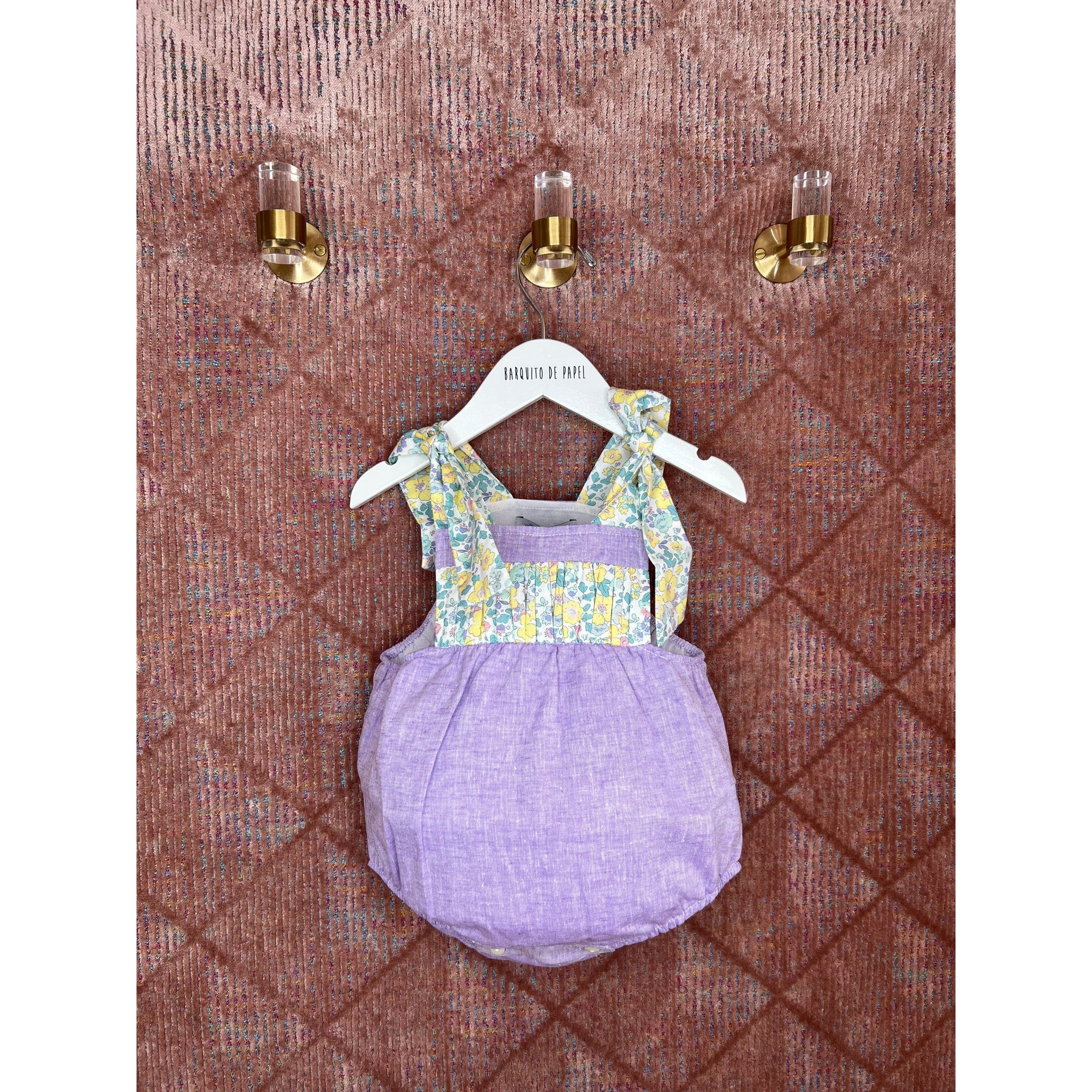 Liberty Romper - Lilac