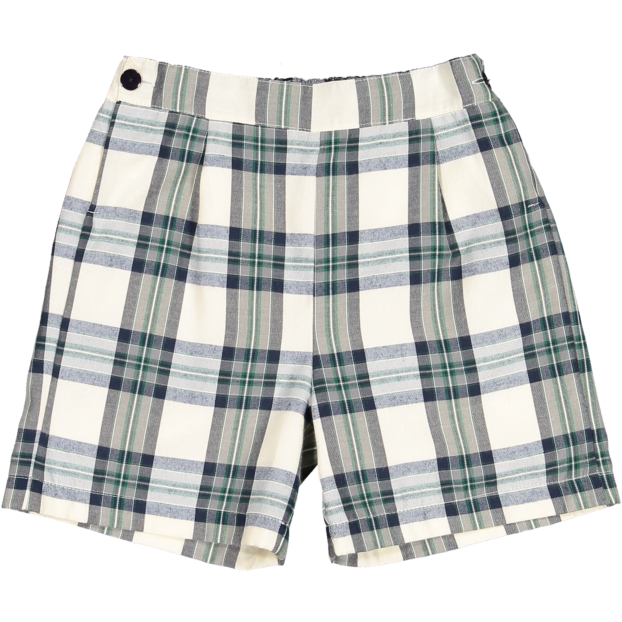 Stone Tartan Short Set