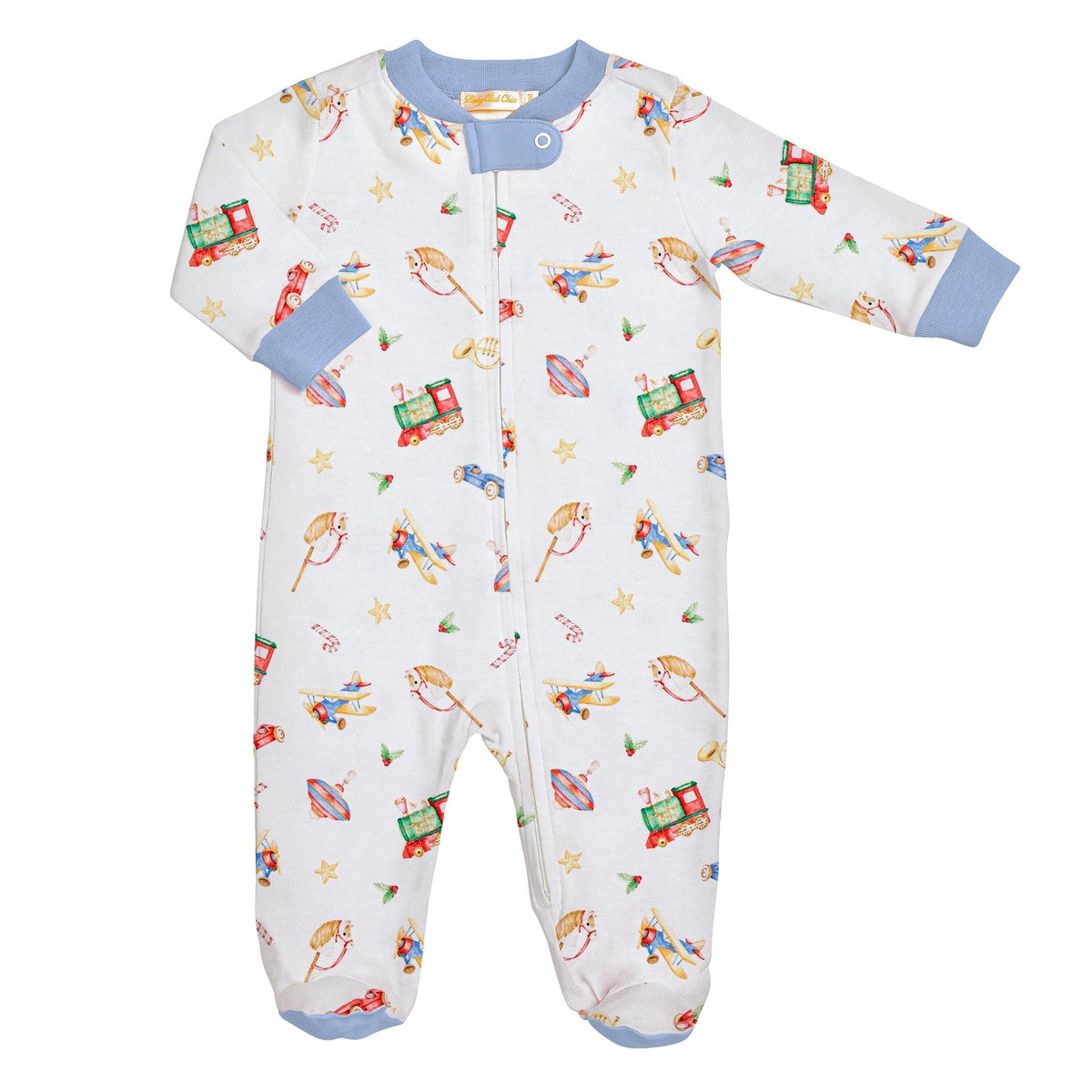 Pre order - Holiday Heirloom Pima Footie