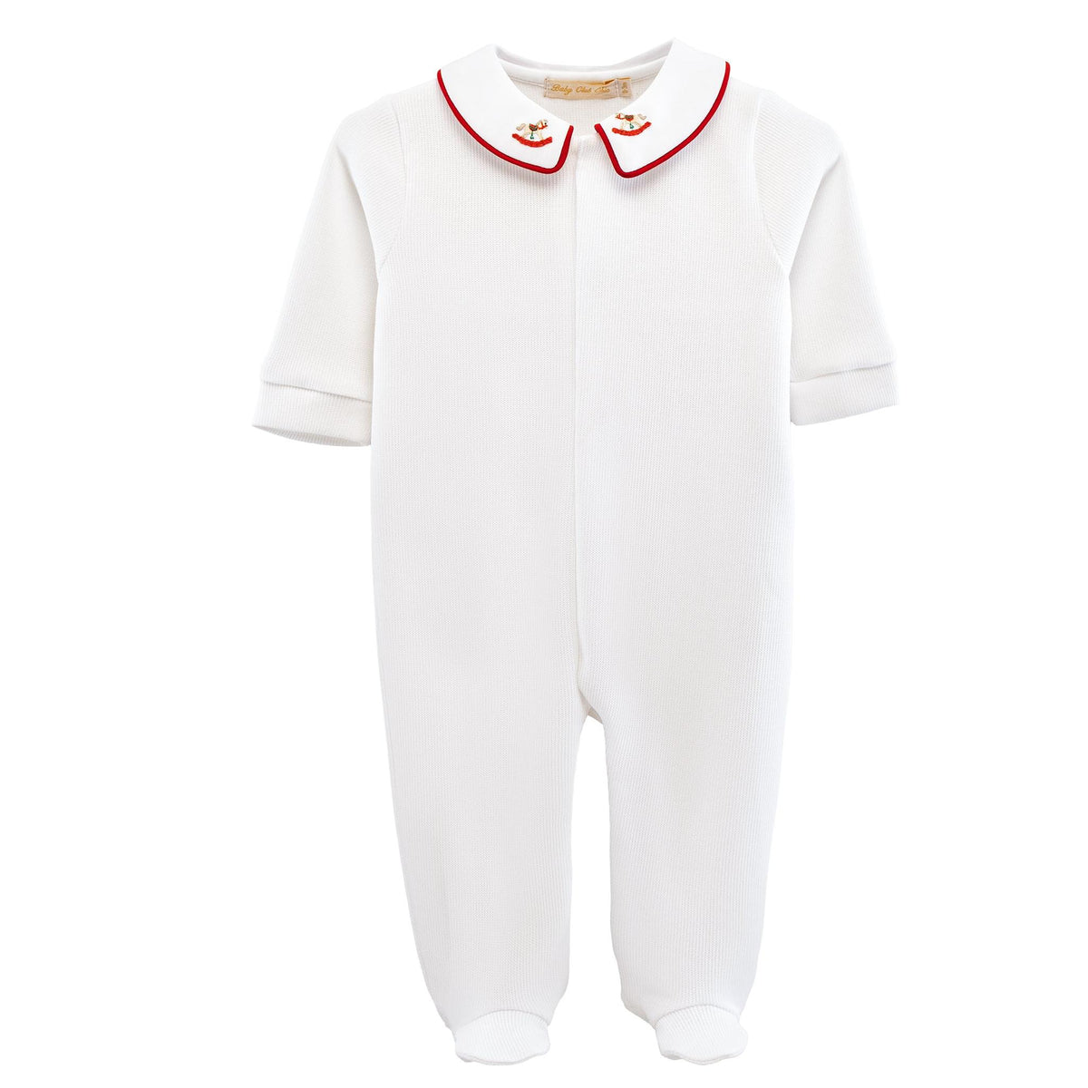 Pre Order - My First Christmas Rocking Pima Footie