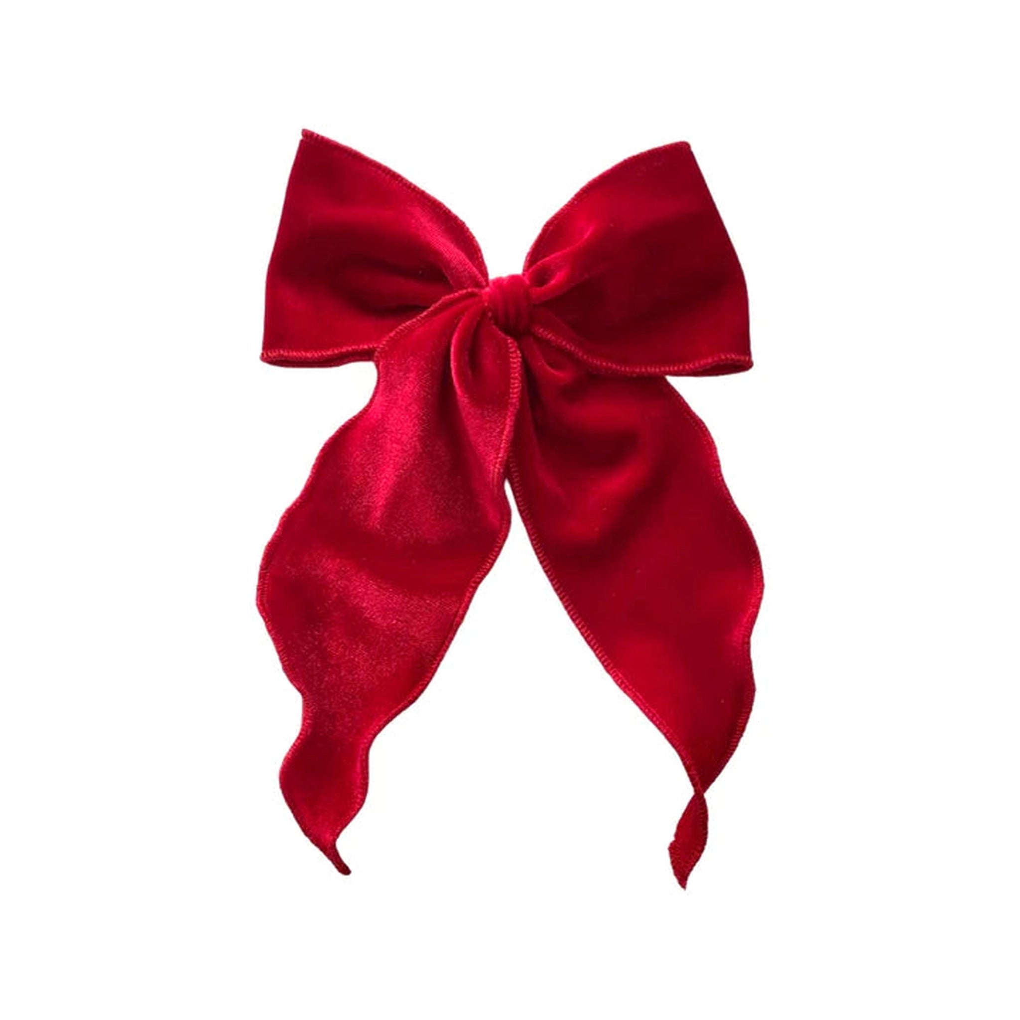 Velvet Fay Large Bow - Several Colors