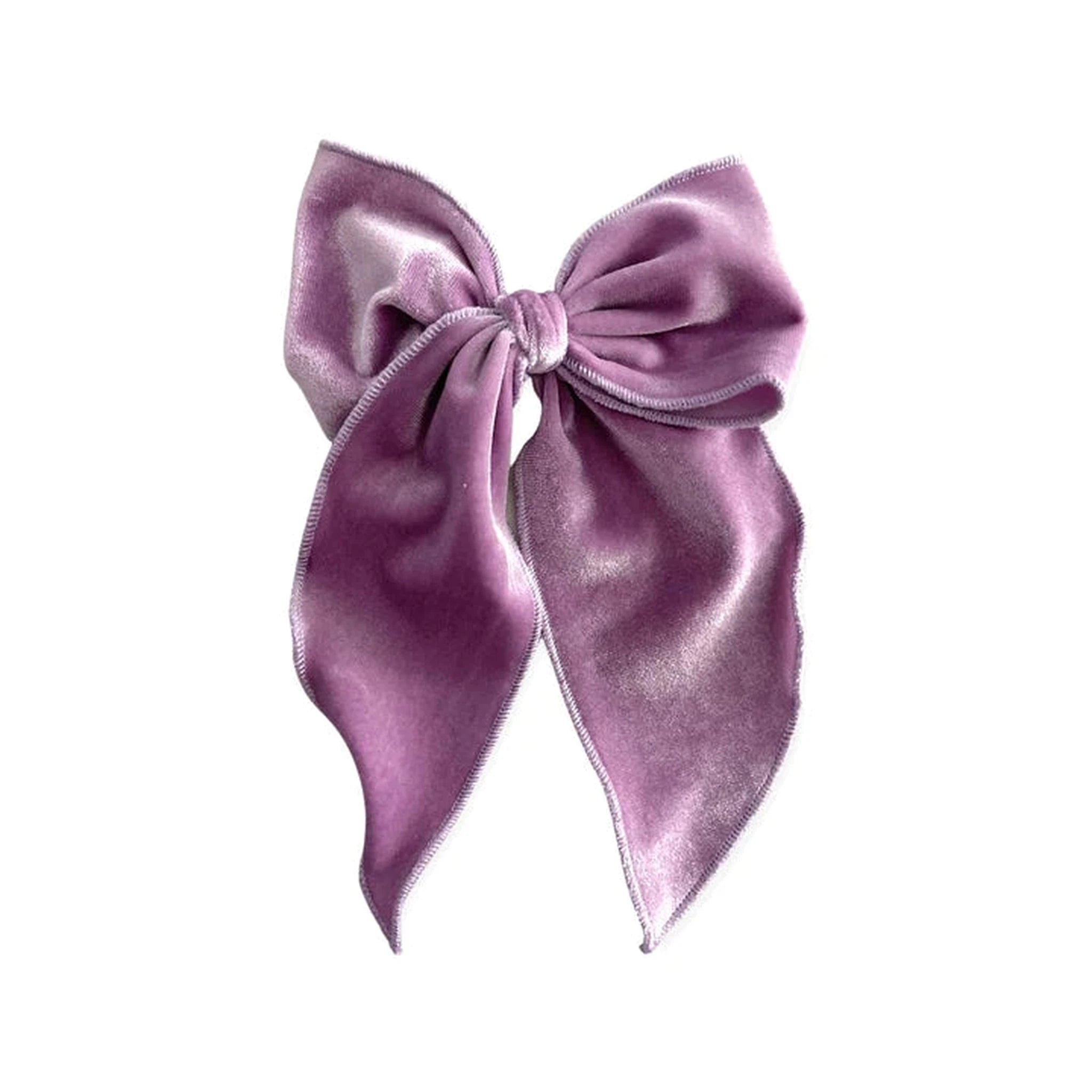 Velvet Fay Large Bow - Several Colors