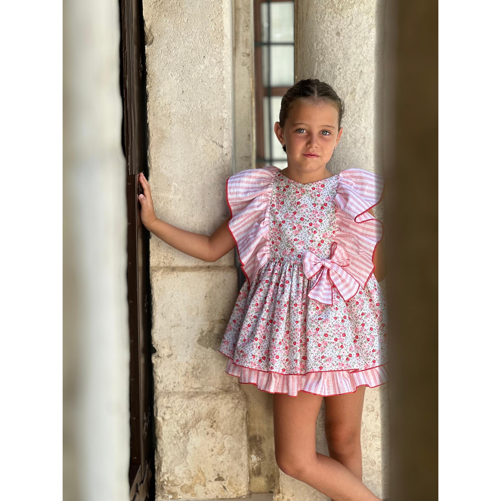 Strawberry Ruffle Dress