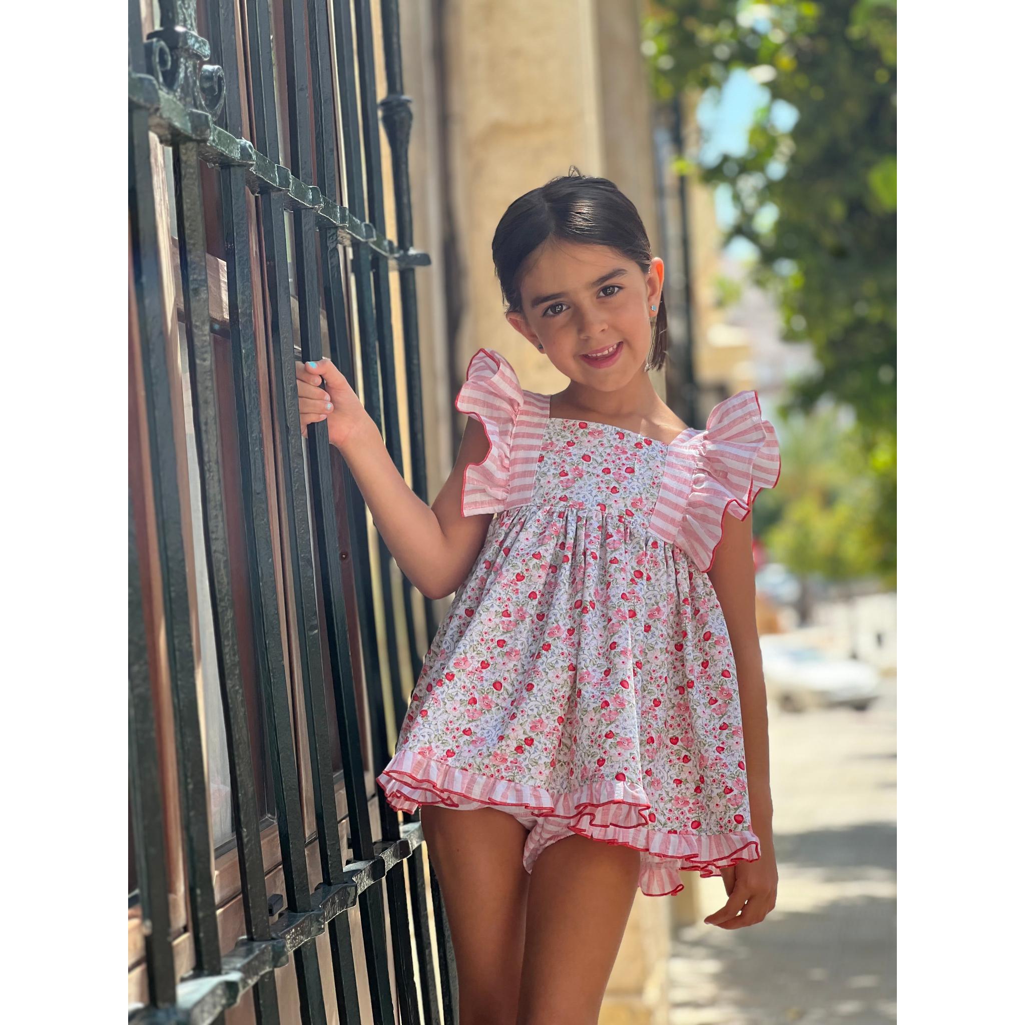 Strawberry Bloomer Dress