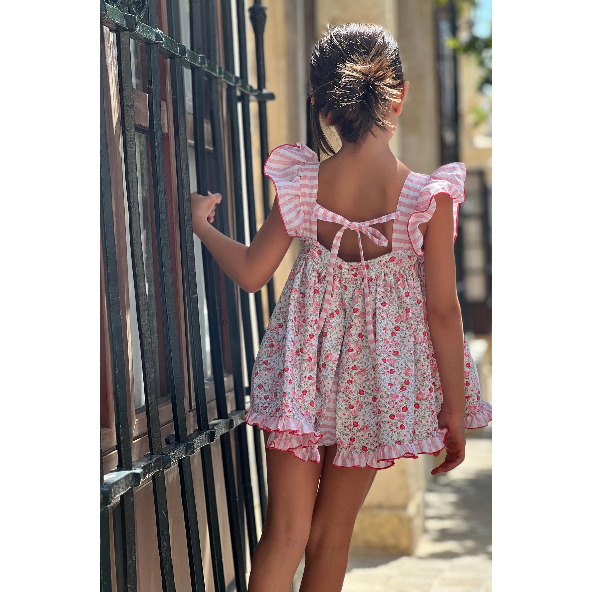 Strawberry Bloomer Dress