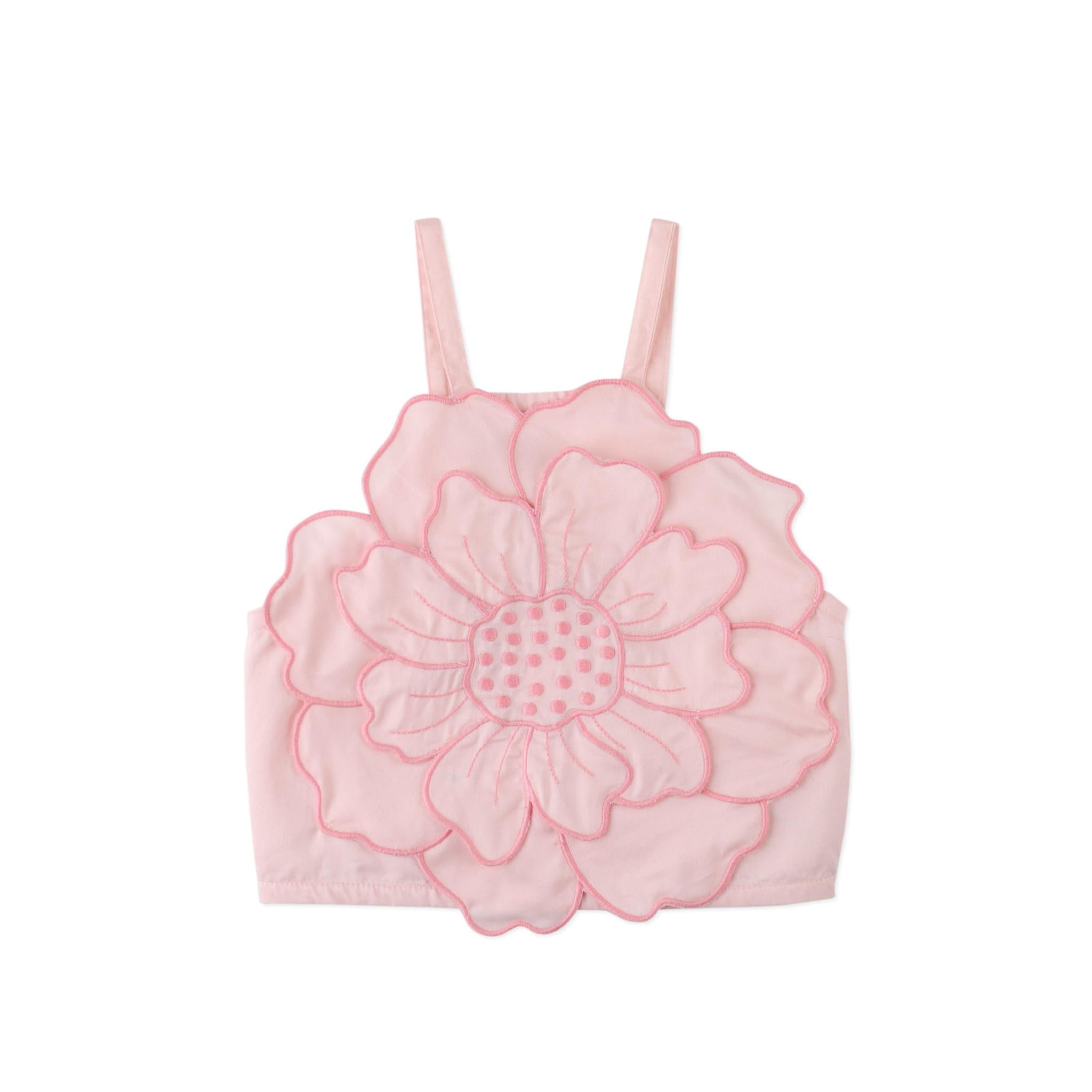 ELOISE HALTER TOP WITH LARGE FLOWER & ARIANA CARGO PANT
