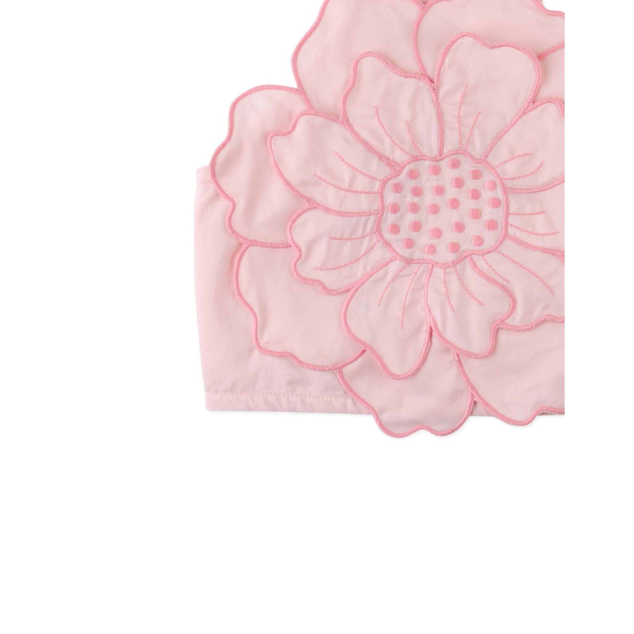ELOISE HALTER TOP WITH LARGE FLOWER & ARIANA CARGO PANT