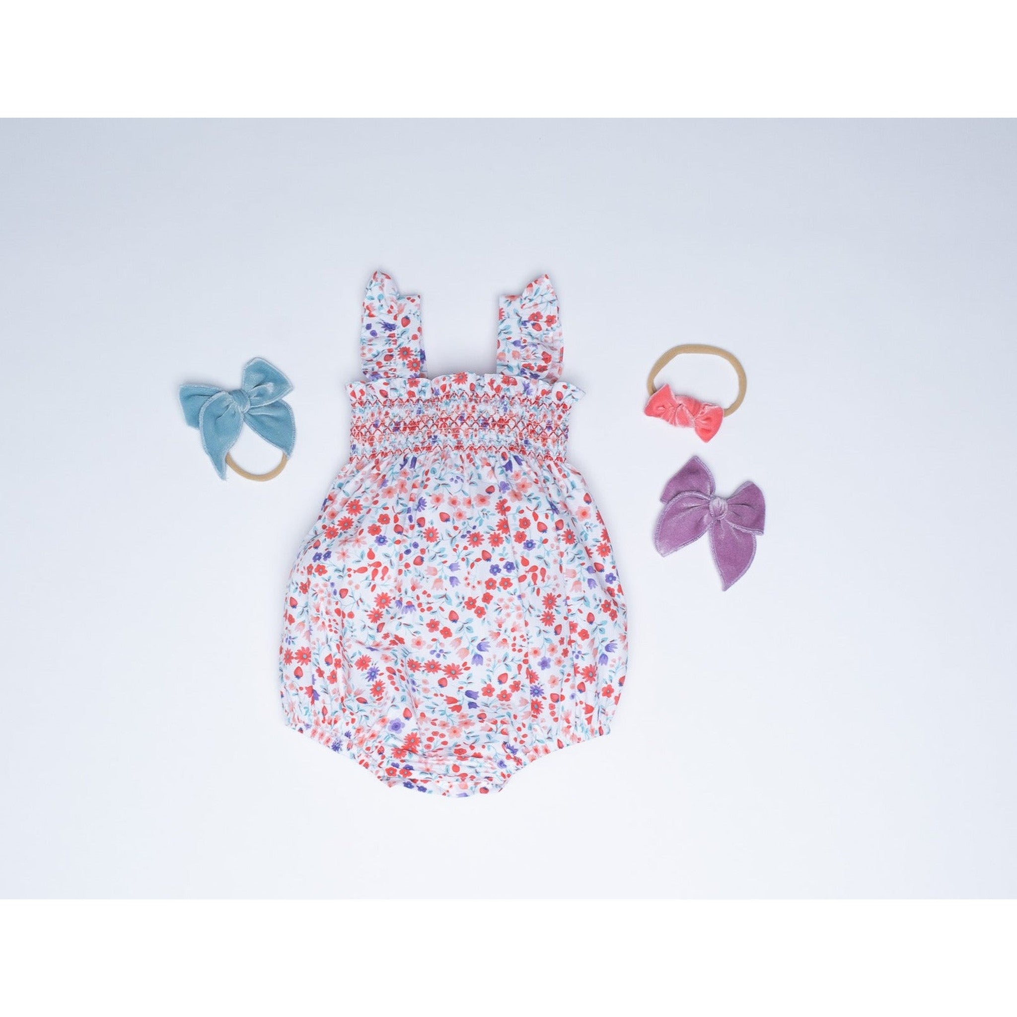 Irene Smocked Romper