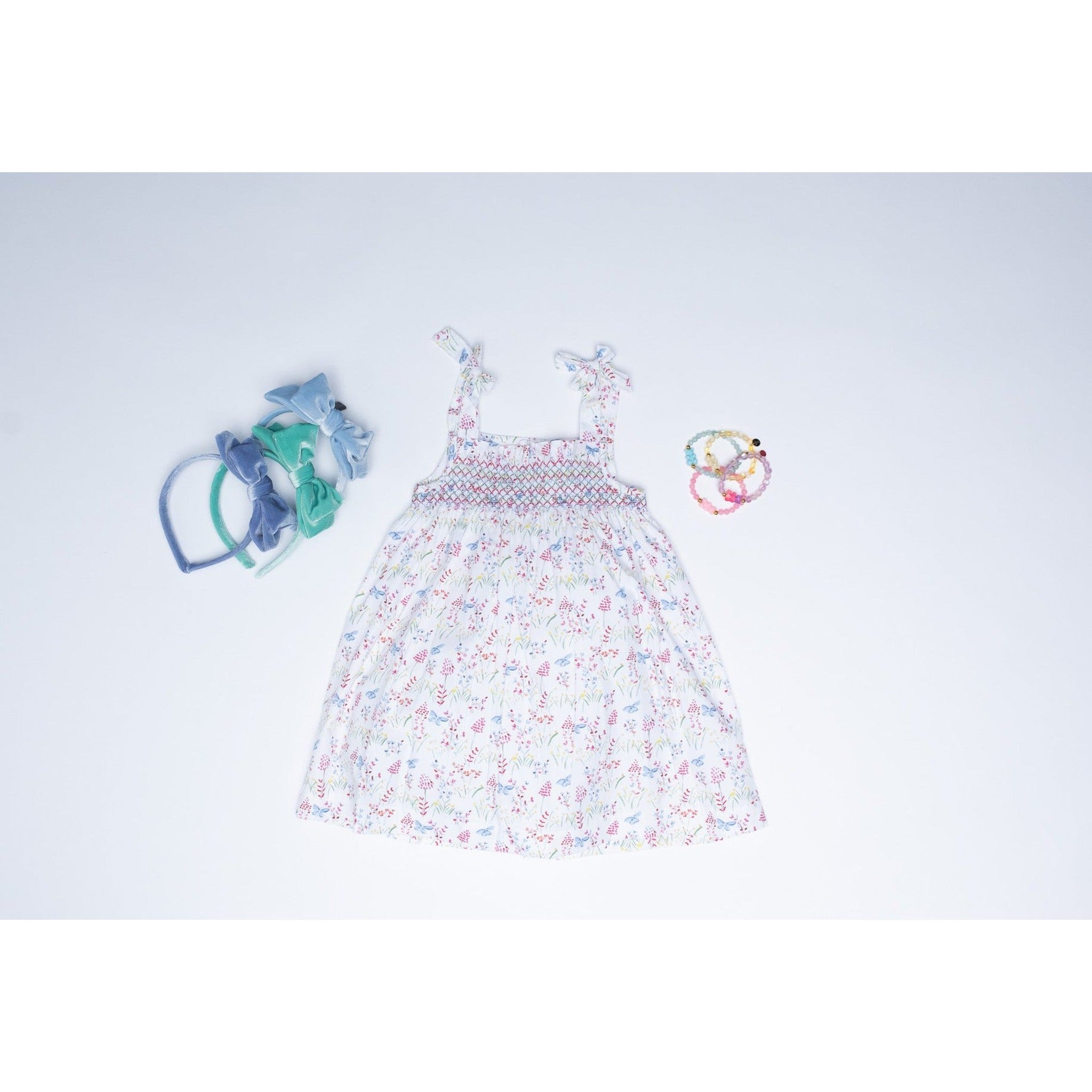 Jardin Smocked Dress