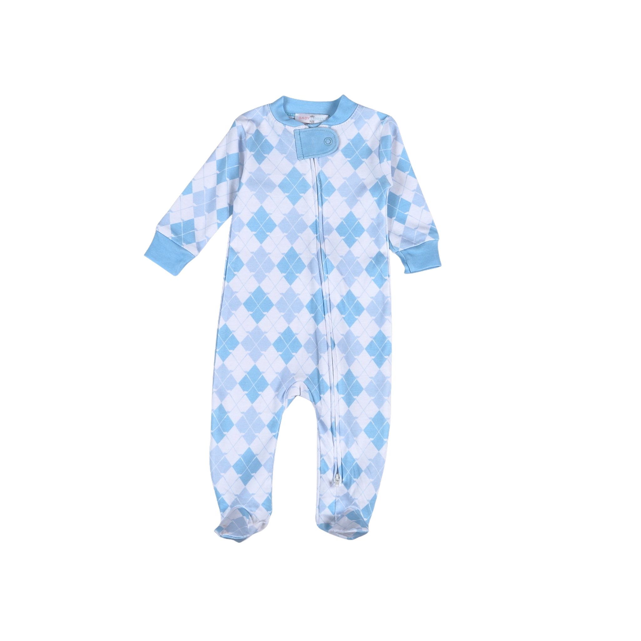 Golf Buddies Blue Snaps Footie