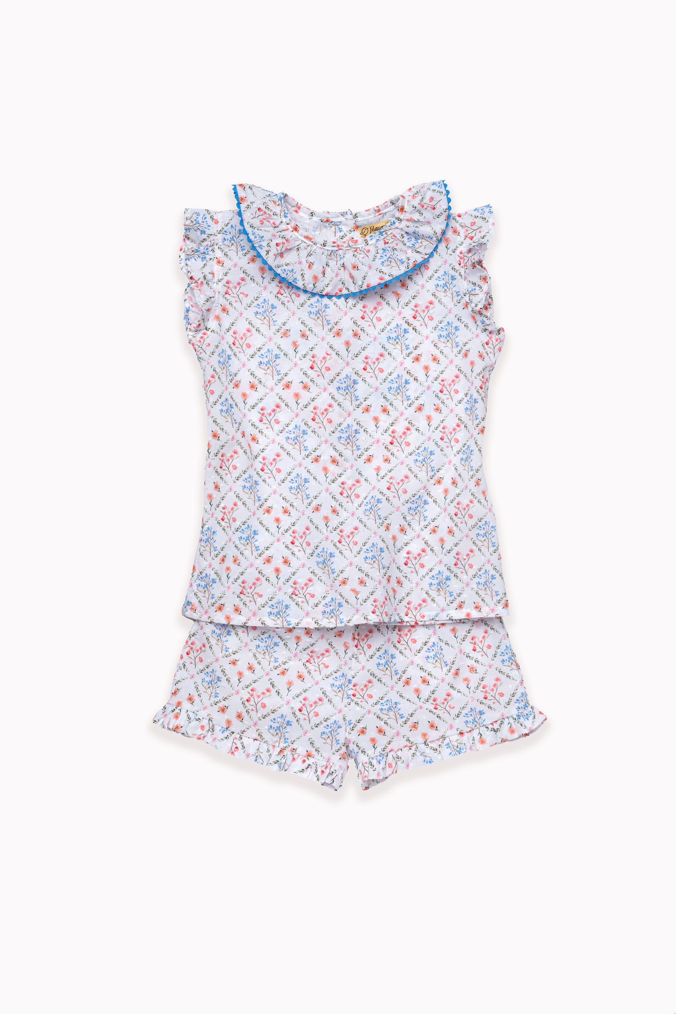 Rombo Azul Plumeti Set
